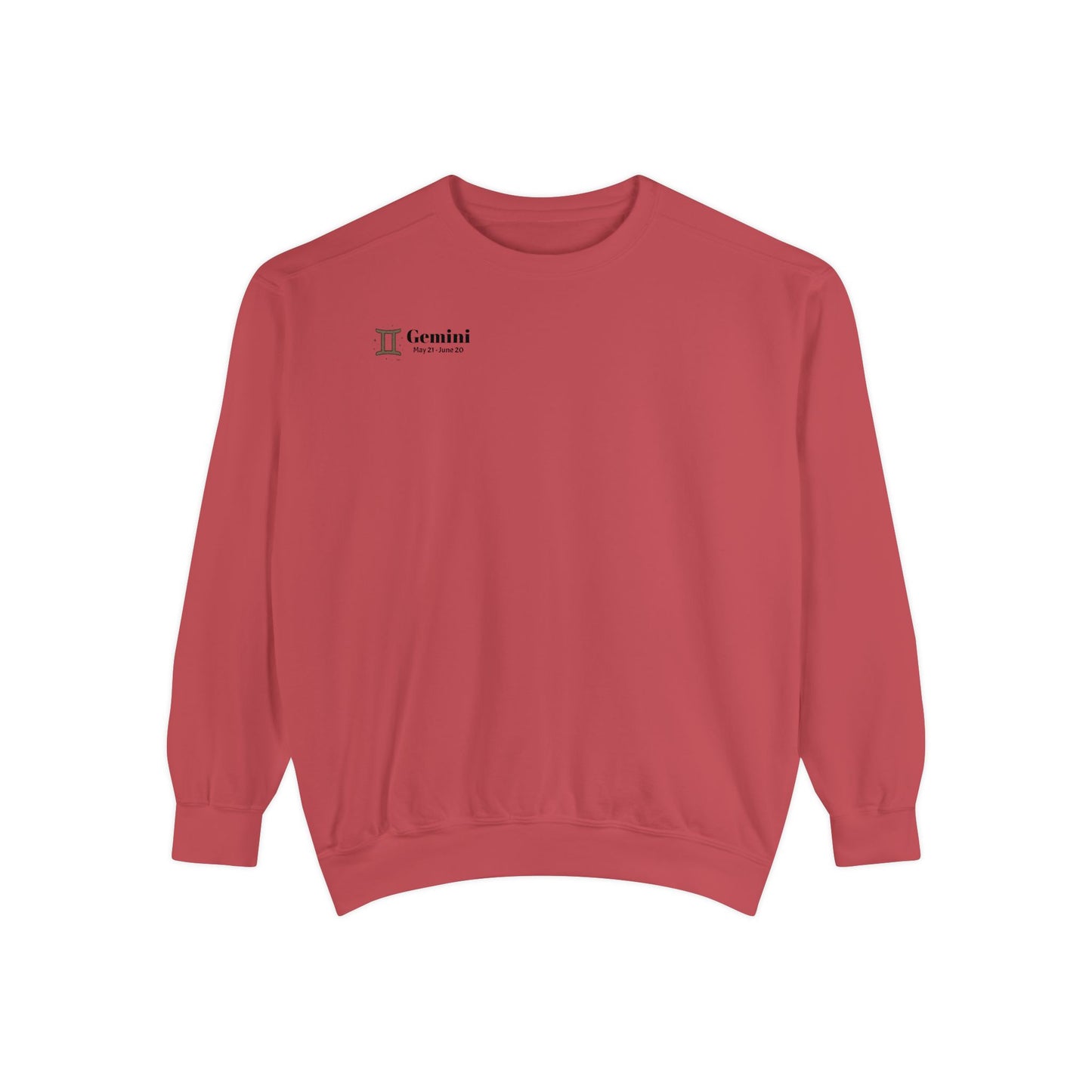 Gemini Astrological sign Unisex Garment-Dyed Sweatshirt