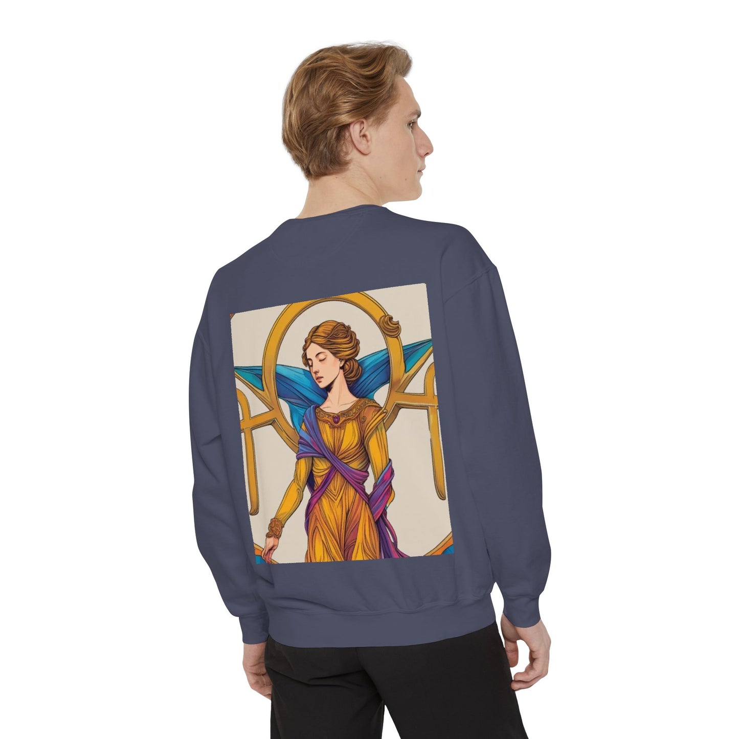 Virgo Astrological sign Unisex Garment-Dyed Sweatshirt