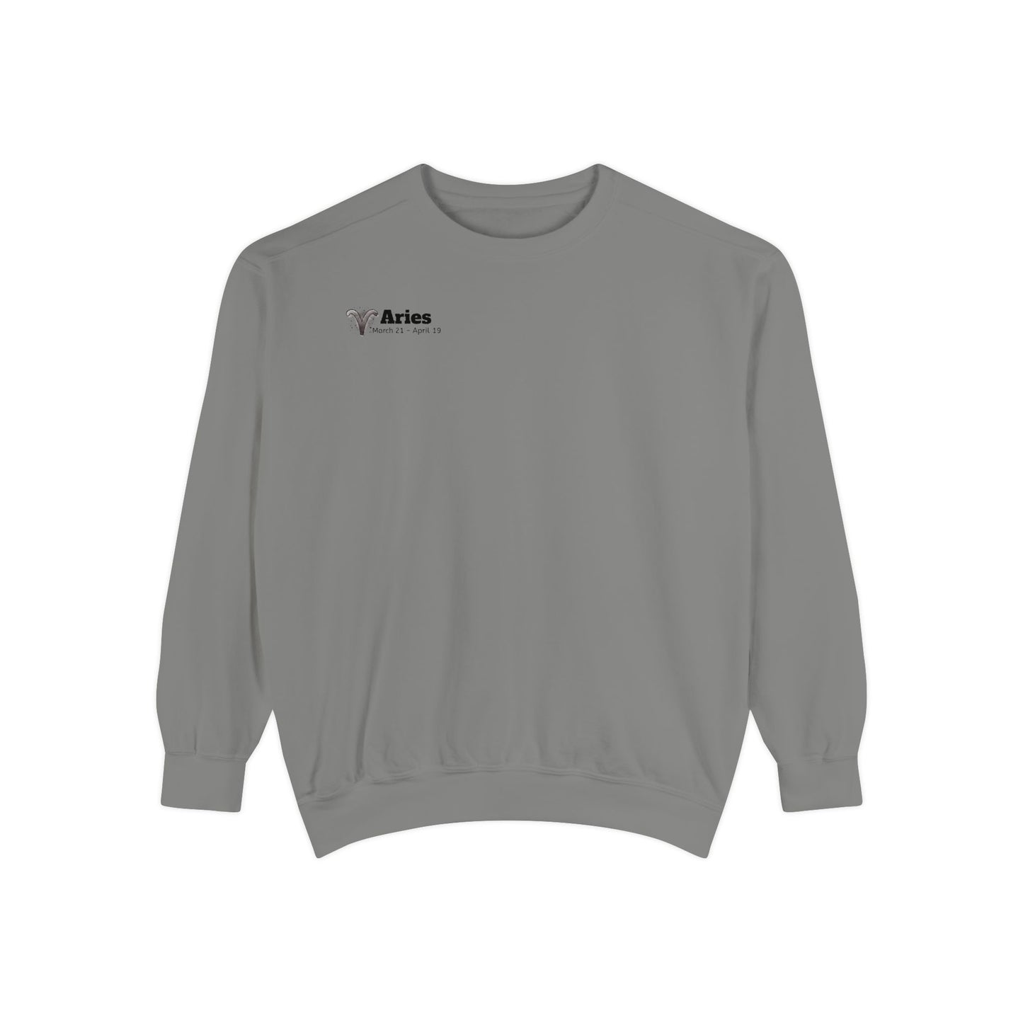 Aries Flame Sweatshirt, Unisex Graphic Sweatshirt, Zodiac Apparel, Astrology Gift, Cozy Casual Wear, Aries Astrology Merchandise