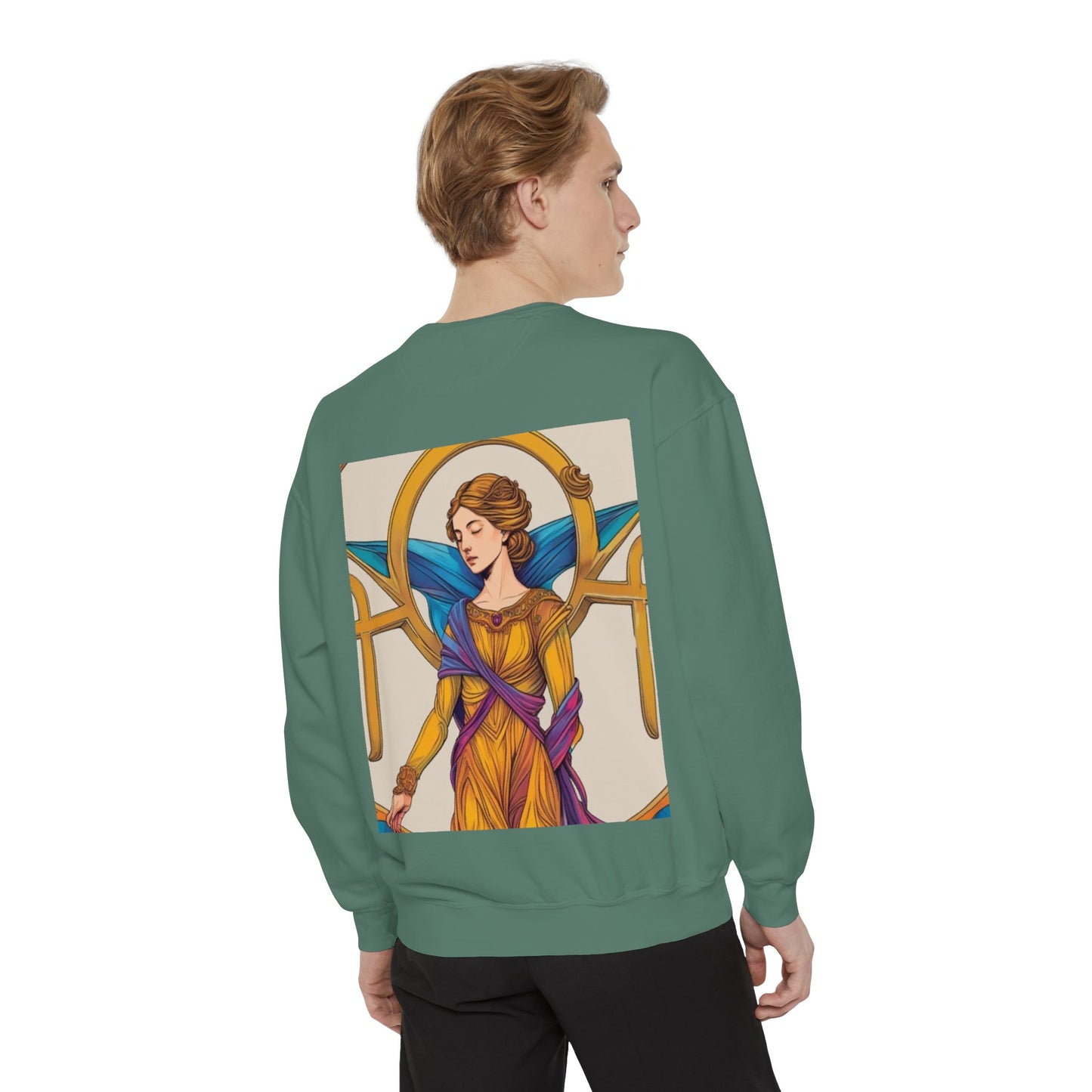 Virgo Astrological sign Unisex Garment-Dyed Sweatshirt