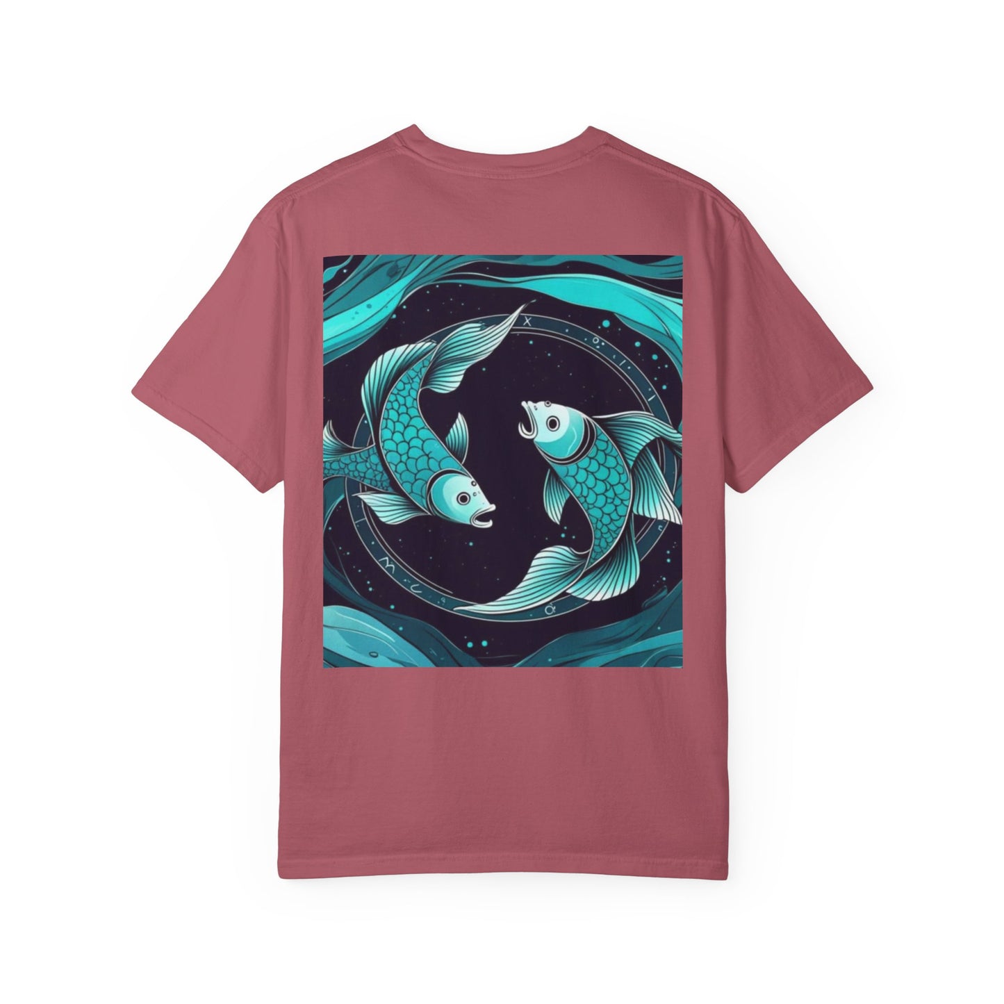 Pisces Zodiac sign Unisex Tee - Perfect Gift for Ocean Lovers, Birthday Gift, Beachwear, Chill Vibes, Nature Enthusiast