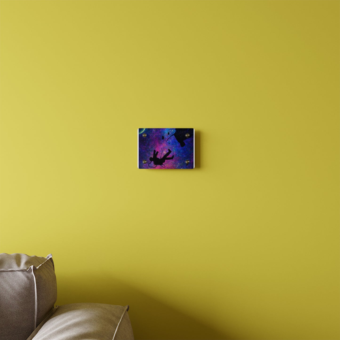 Cosmic Astronaut Wall Art, Space Decor, Acrylic Panels, Unique Home Decoration, Gallery Wall Art, Gifts for Space Lovers