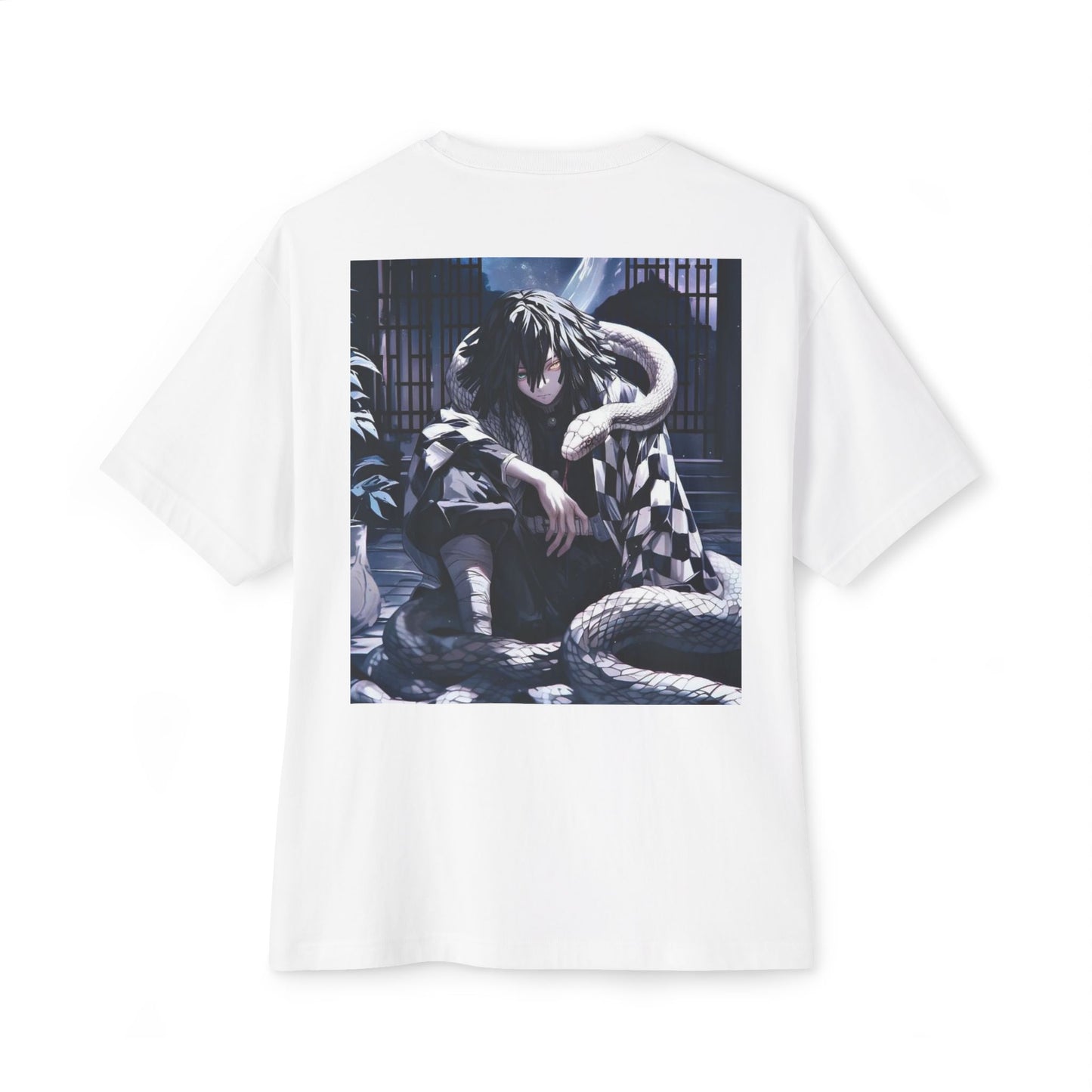 Demon Slayer Unisex Oversized Tee, Anime Fan Shirt, Graphic Tee, Gift for Otaku, Cool Casual Wear, Birthday Present, Comfy Top
