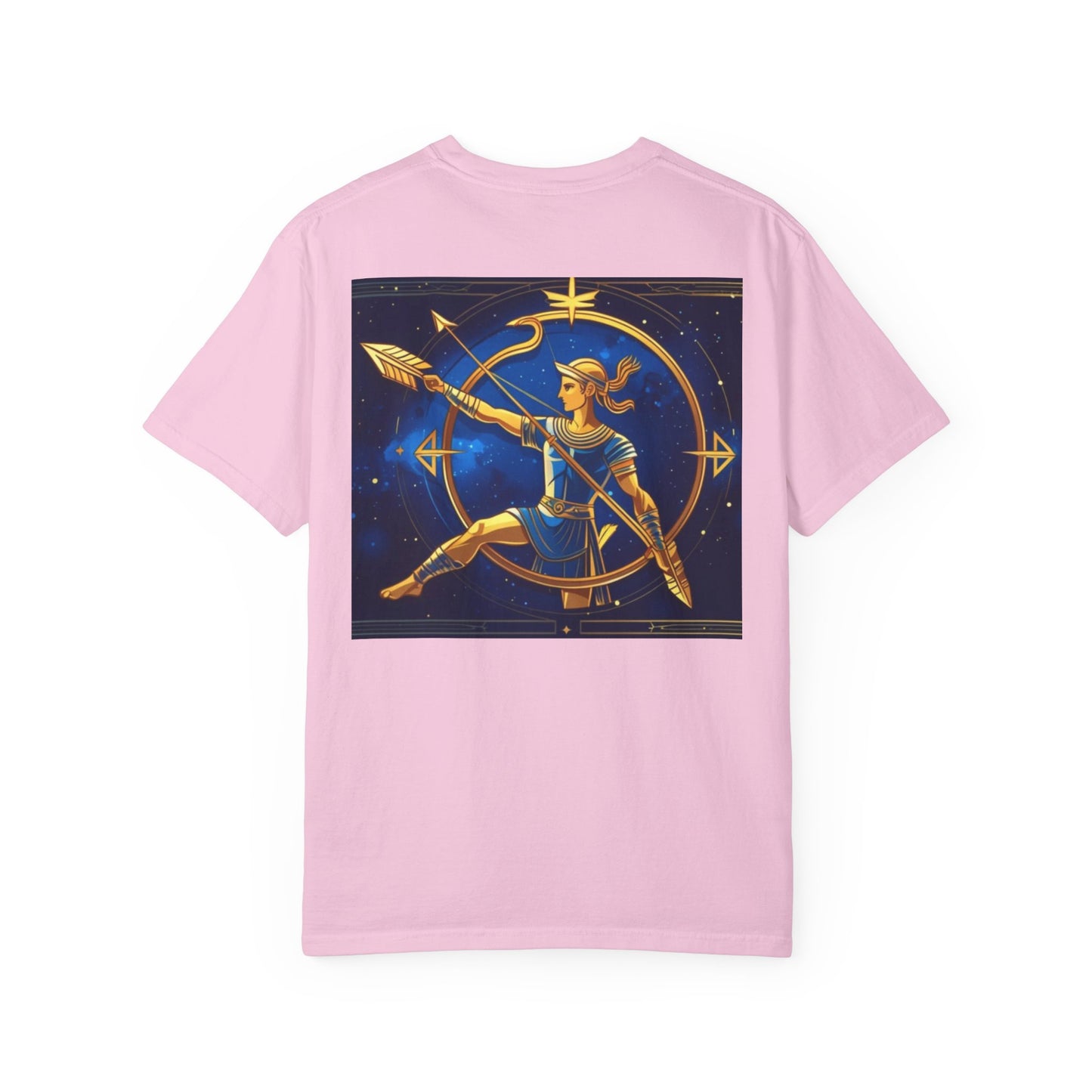 Sagittarius Zodiac sign Graphic T-shirt, Bohemian Style Tee, Astrology Gift, Unisex Casual Wear, Unique Graphic Tee, Space Inspired Fashion