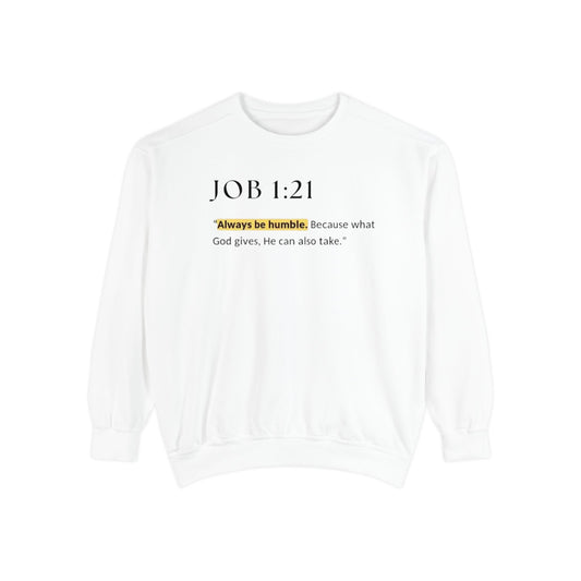 Unisex Garment-Dyed Sweatshirt