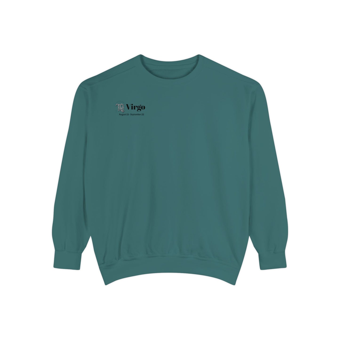 Virgo Astrological sign Unisex Garment-Dyed Sweatshirt