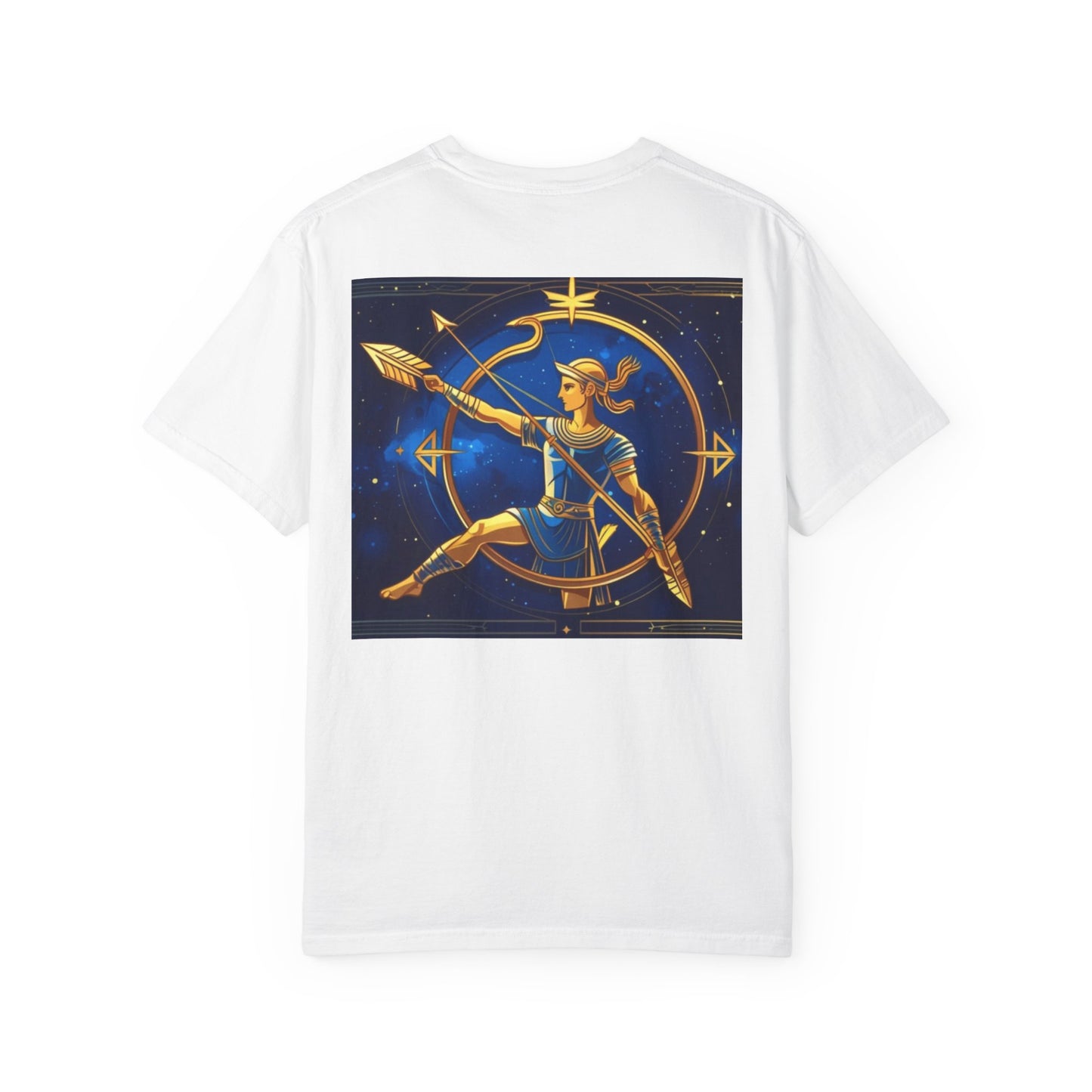 Sagittarius Zodiac sign Graphic T-shirt, Bohemian Style Tee, Astrology Gift, Unisex Casual Wear, Unique Graphic Tee, Space Inspired Fashion