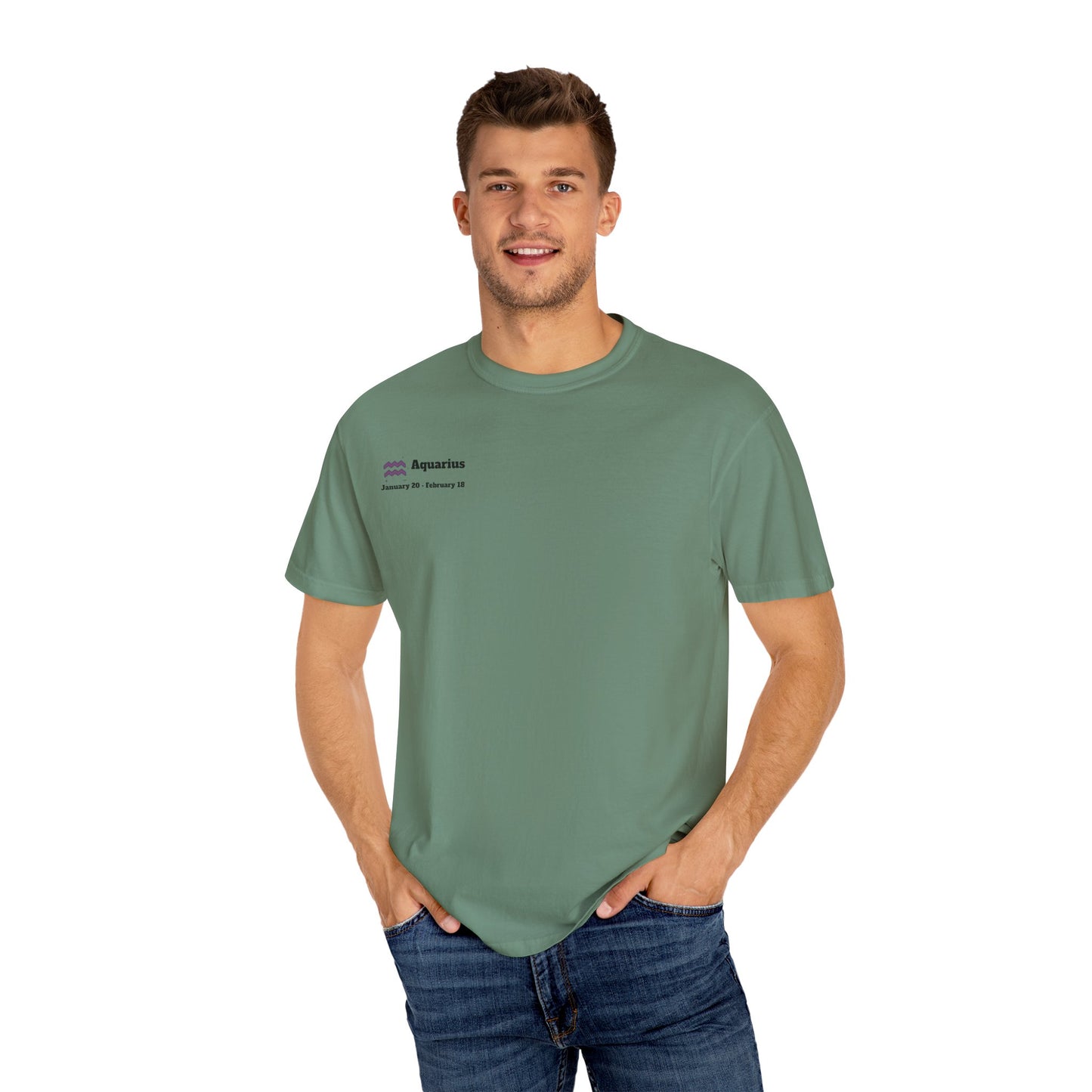 Aquarius zodiac sign Unisex T-shirt with Celestial Design - Astrology Gifts, Cosmic Tees for Horoscope Lovers, Astrology Apparel, Starry Night [...]