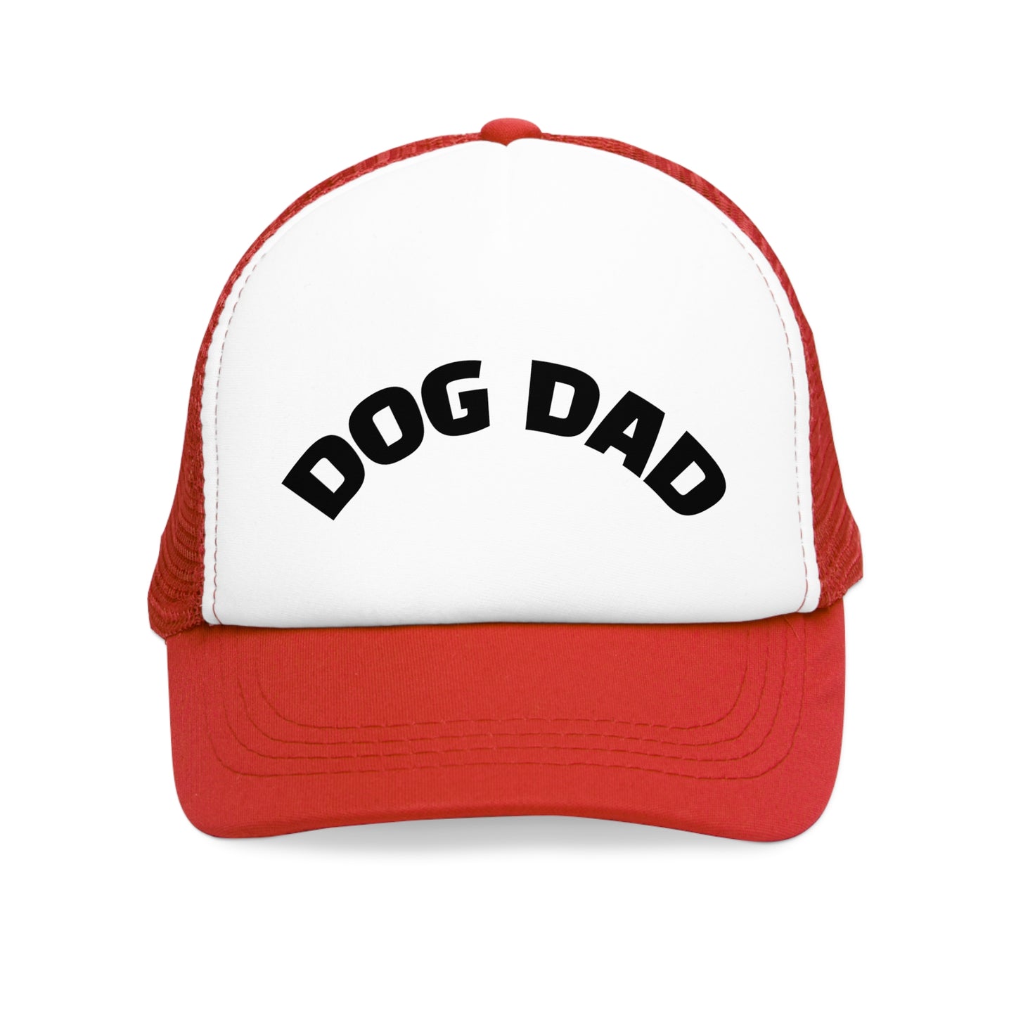 Dog Dad Mesh Cap, Perfect Gift for Pet Lovers, Father's Day, Outdoor Activities, Cool Everyday Style, Adjustable Trucker Hat