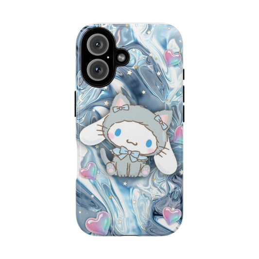 Cute Cat-Themed Phone Case, Kitty Phone Cover, Kawaii Accessory, Gift for Cat Lovers, Fun Decorative Case