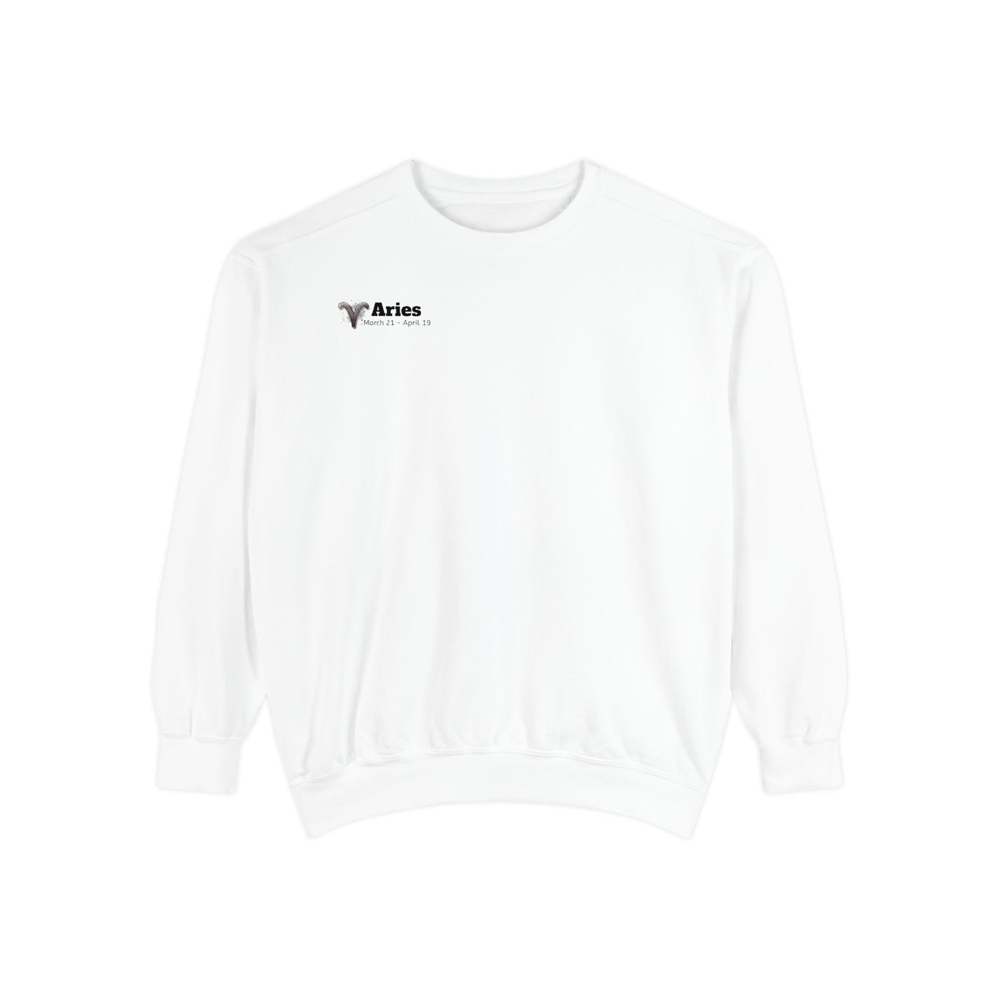 Aries Flame Sweatshirt, Unisex Graphic Sweatshirt, Zodiac Apparel, Astrology Gift, Cozy Casual Wear, Aries Astrology Merchandise