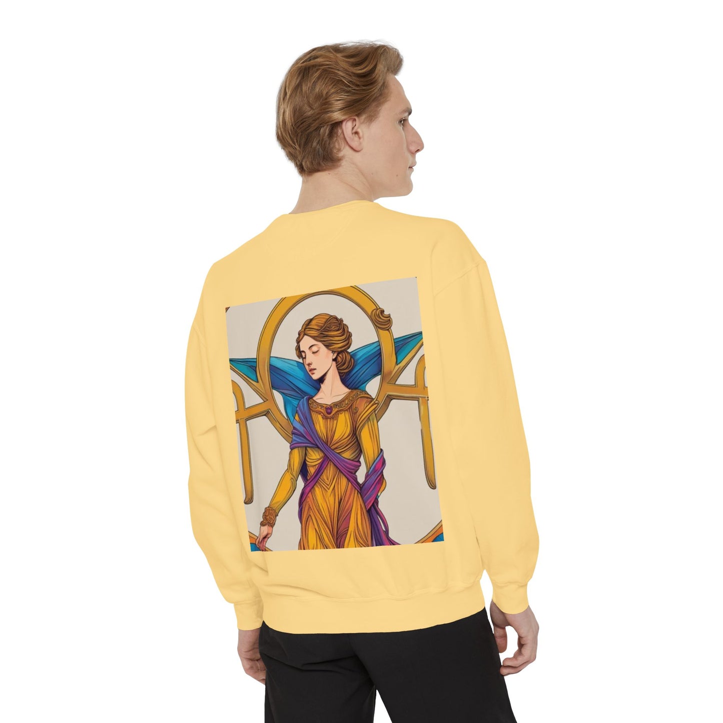 Virgo Astrological sign Unisex Garment-Dyed Sweatshirt