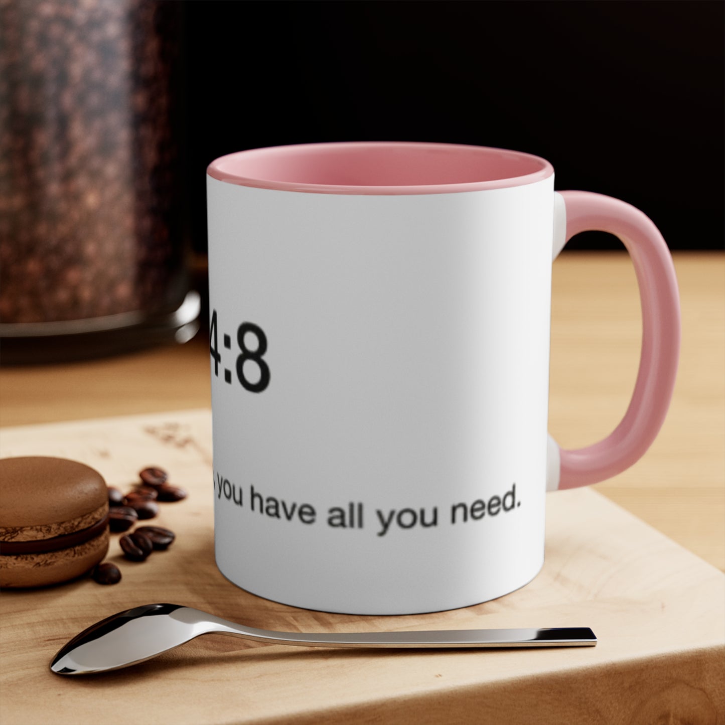 Faith-Inspired Accent Mugs, Inspirational Coffee Cups, Gift for Religious Friends, Bible Verse Mugs, Motivational Drinkware