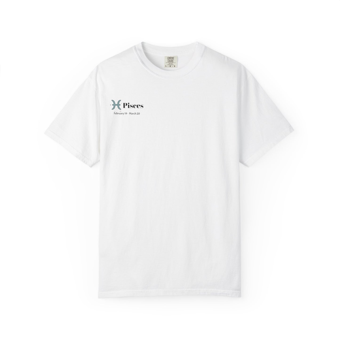 Pisces Zodiac sign Unisex Tee - Perfect Gift for Ocean Lovers, Birthday Gift, Beachwear, Chill Vibes, Nature Enthusiast