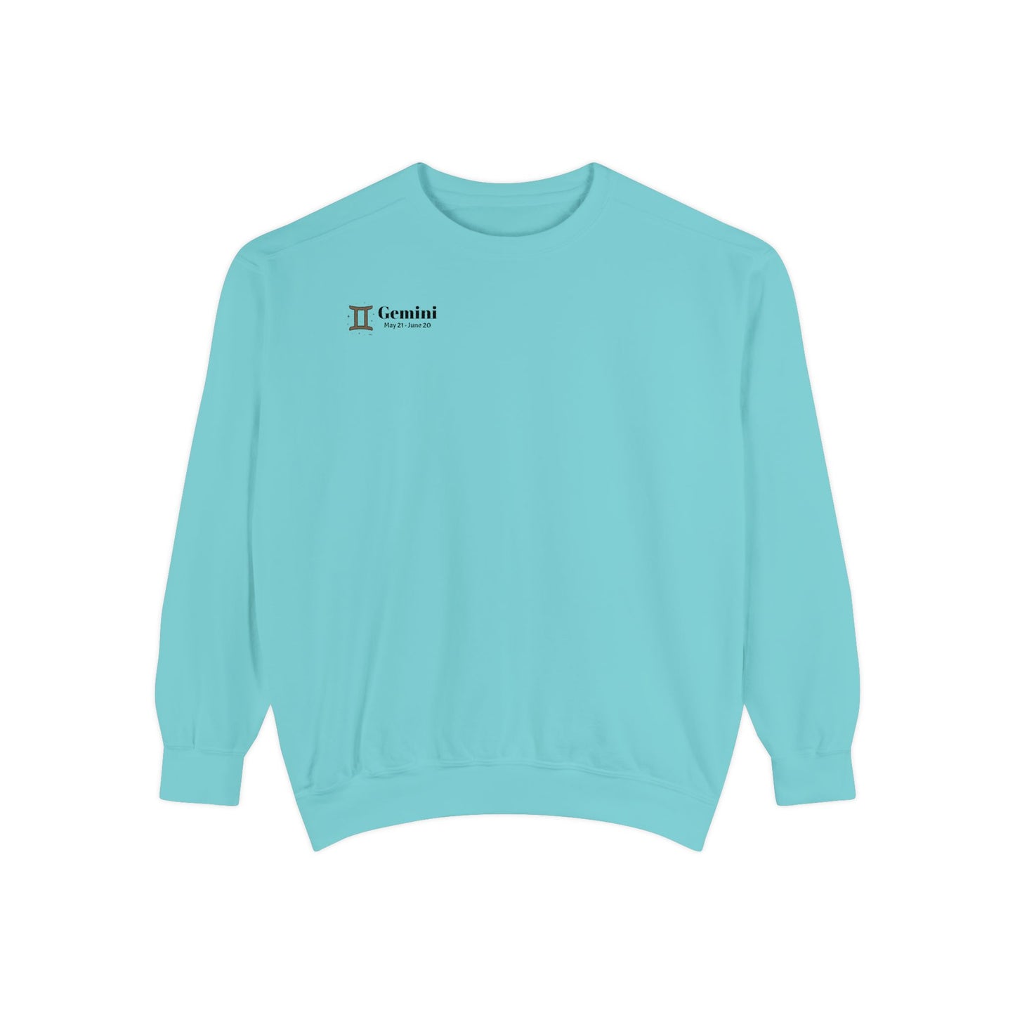 Gemini Astrological sign Unisex Garment-Dyed Sweatshirt
