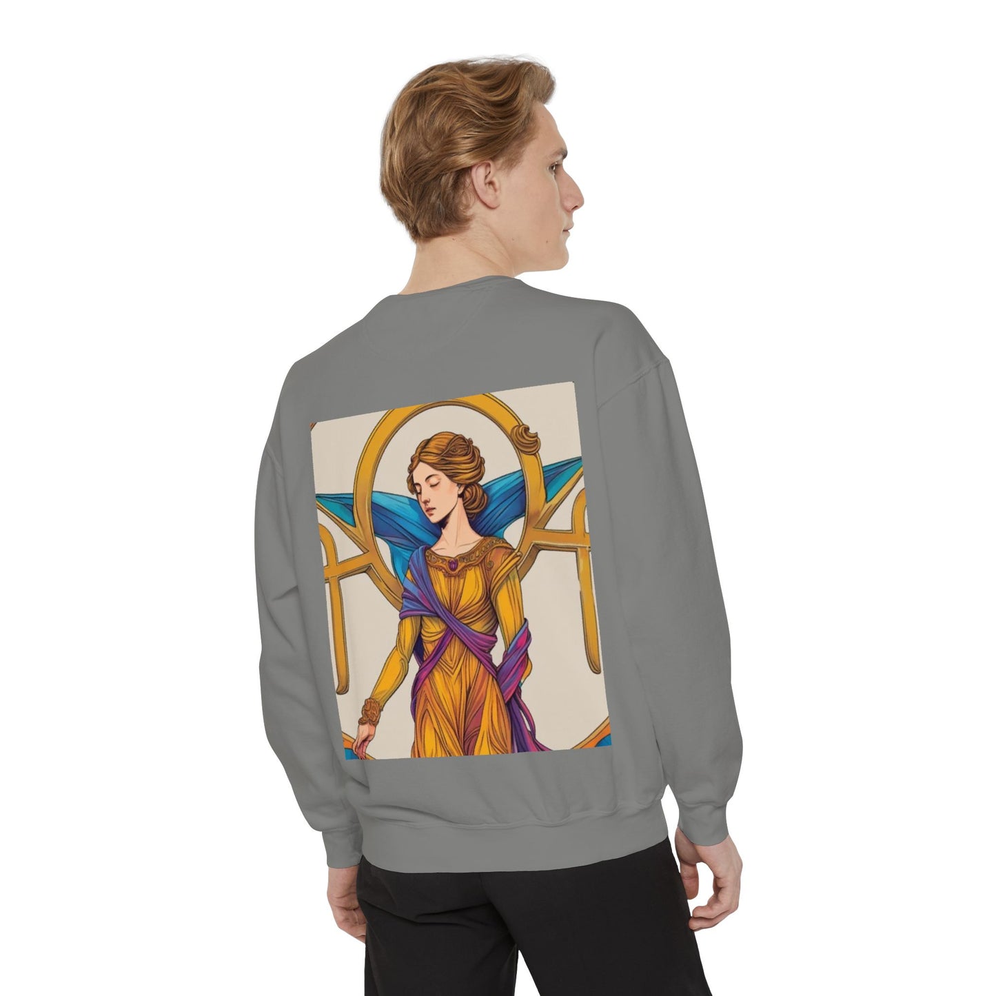 Virgo Astrological sign Unisex Garment-Dyed Sweatshirt