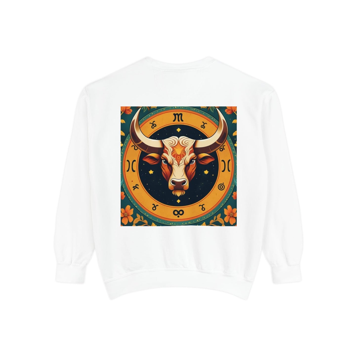 Taurus Astrological sign Unisex Garment-Dyed Sweatshirt