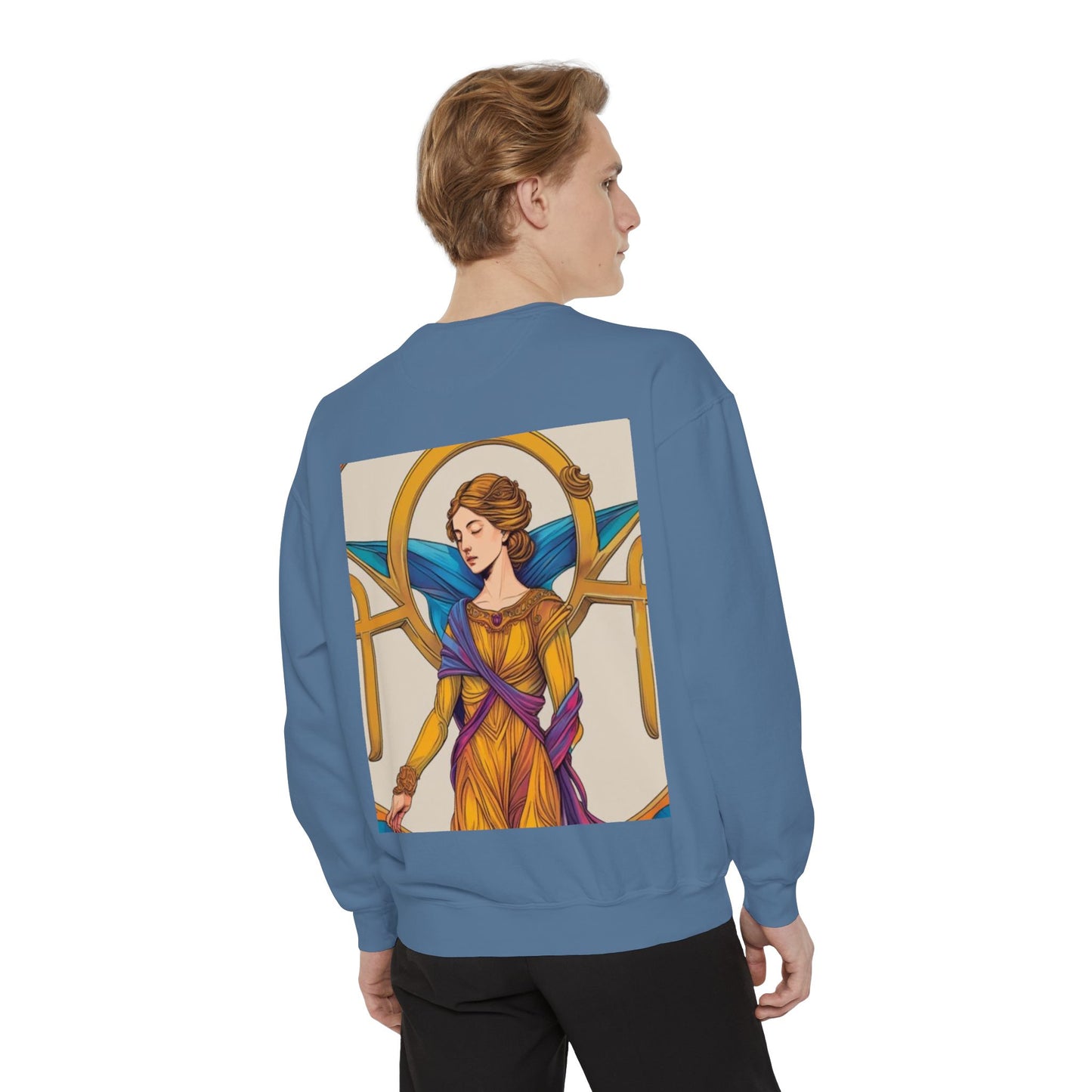 Virgo Astrological sign Unisex Garment-Dyed Sweatshirt