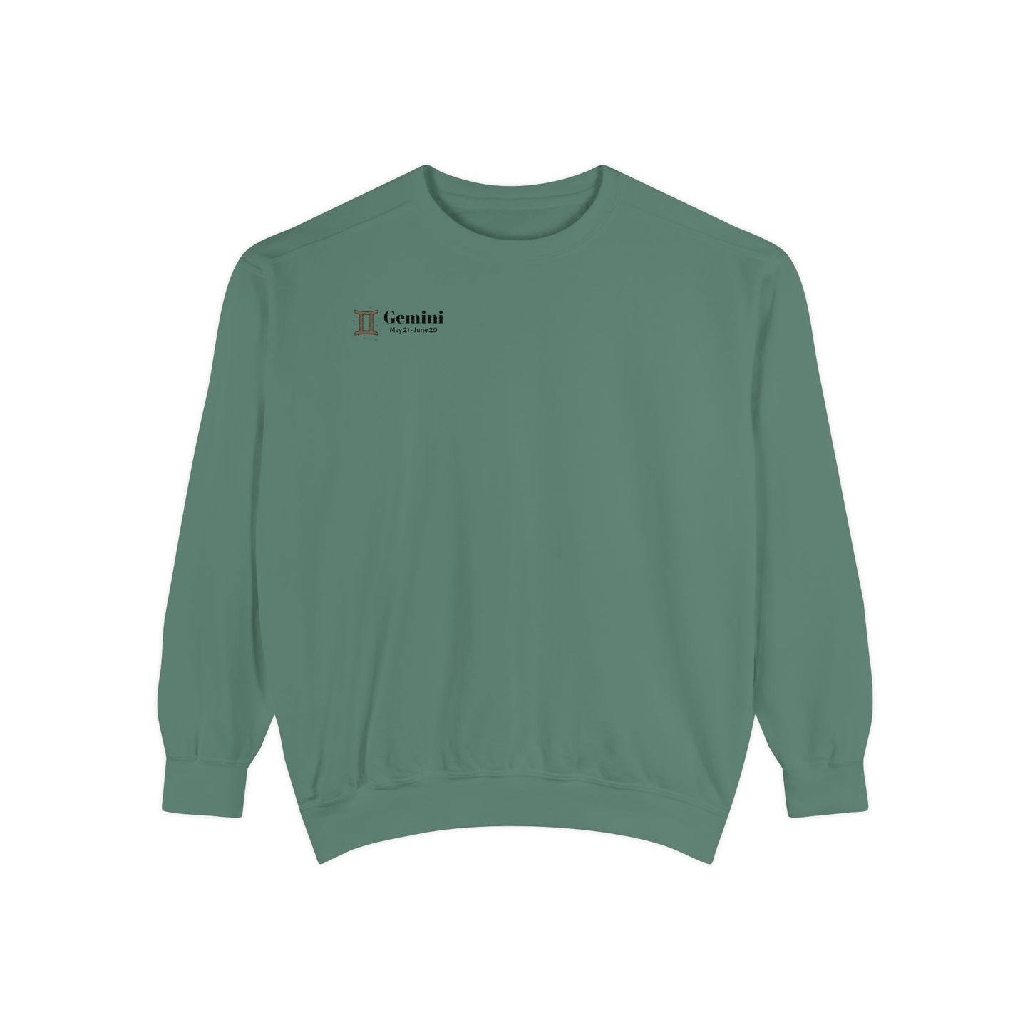 Gemini Astrological sign Unisex Garment-Dyed Sweatshirt