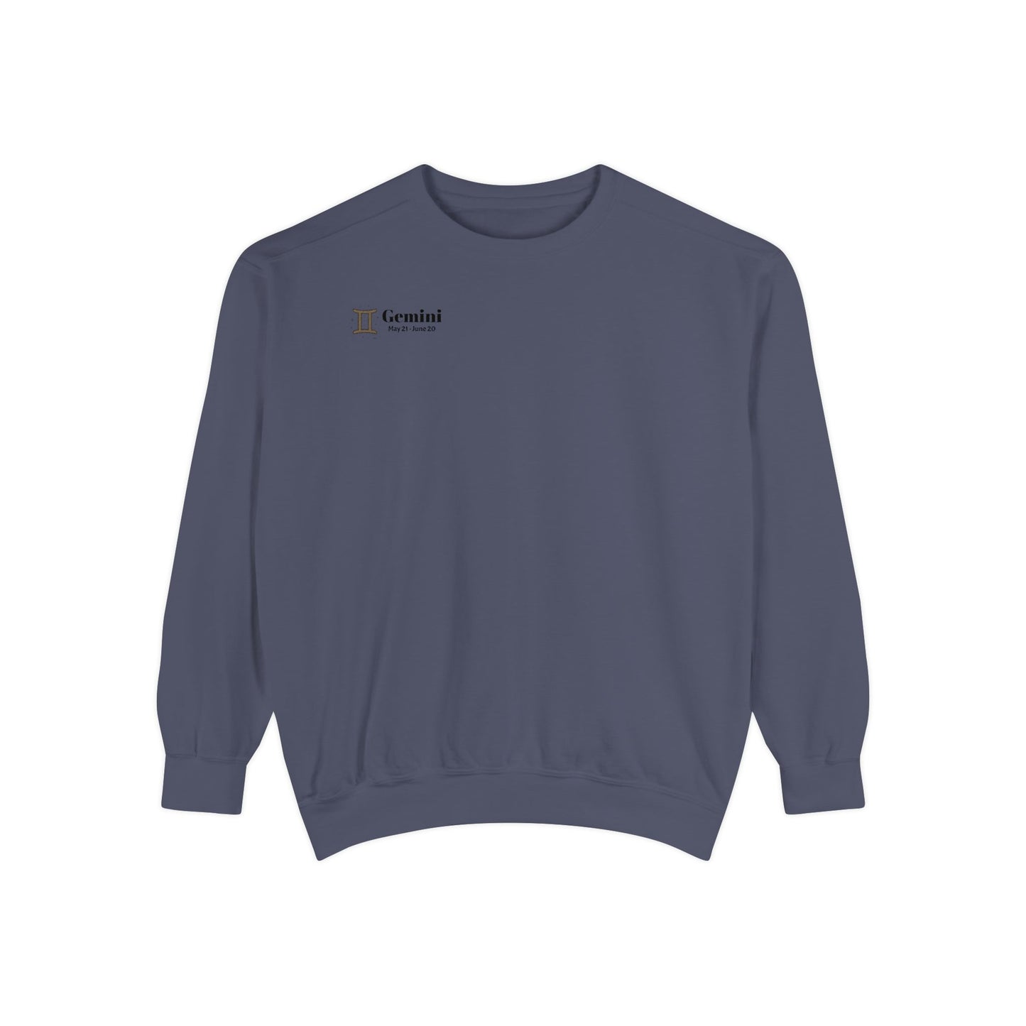 Gemini Astrological sign Unisex Garment-Dyed Sweatshirt