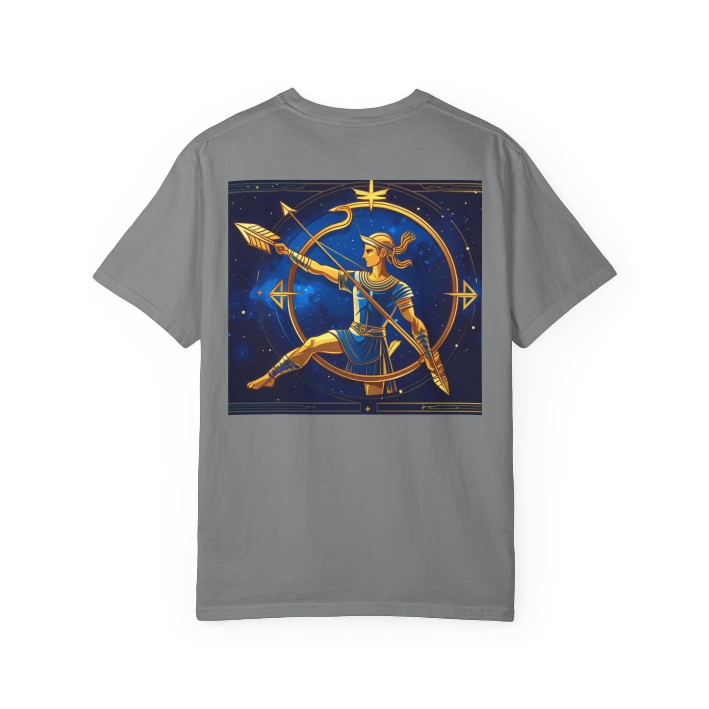 Sagittarius Zodiac sign Graphic T-shirt, Bohemian Style Tee, Astrology Gift, Unisex Casual Wear, Unique Graphic Tee, Space Inspired Fashion
