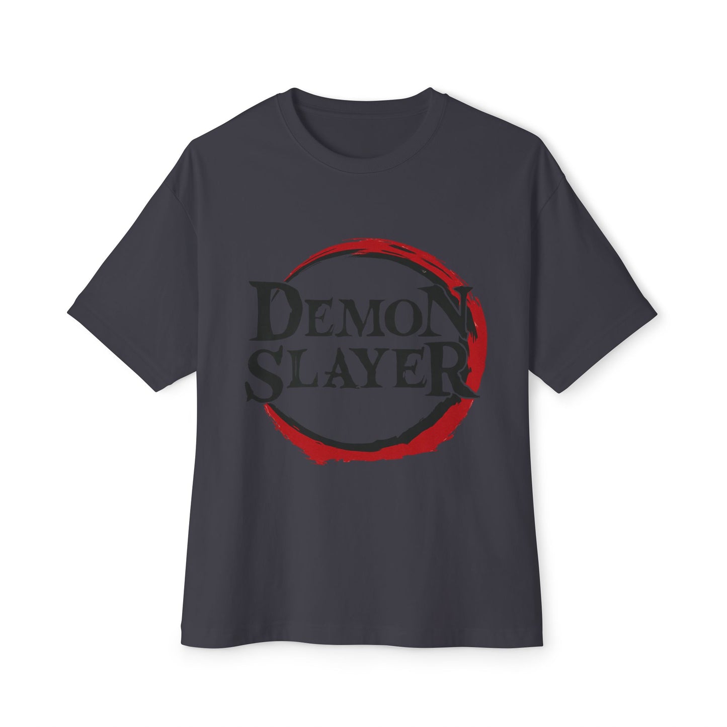Demon Slayer Unisex Oversized Boxy Tee, Graphic Tee, Anime Shirt, Casual Wear, Gift for Fans, Streetwear, Character Tee