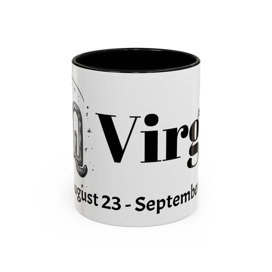 Personalized Virgo Coffee Mug, Zodiac Gift, Astrology Mug, Custom Virgo Mug, Virgo Birthday Present, Virgo Sign Mug, Horoscope Coffee Cup