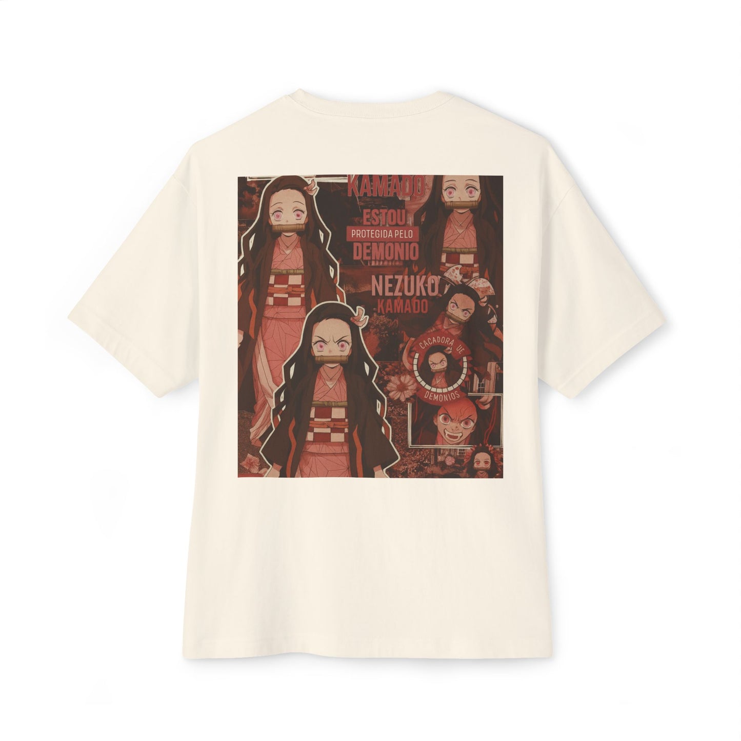 Demon Slayer Unisex Oversized Tee, Anime T-Shirt, Gift for Fans, Cosplay Apparel, Casual Streetwear, Perfect for Conventions