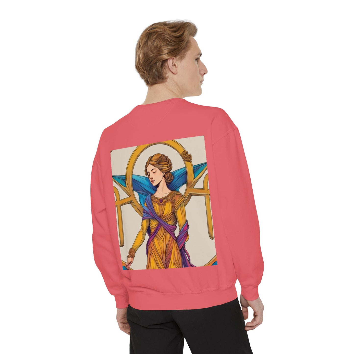 Virgo Astrological sign Unisex Garment-Dyed Sweatshirt