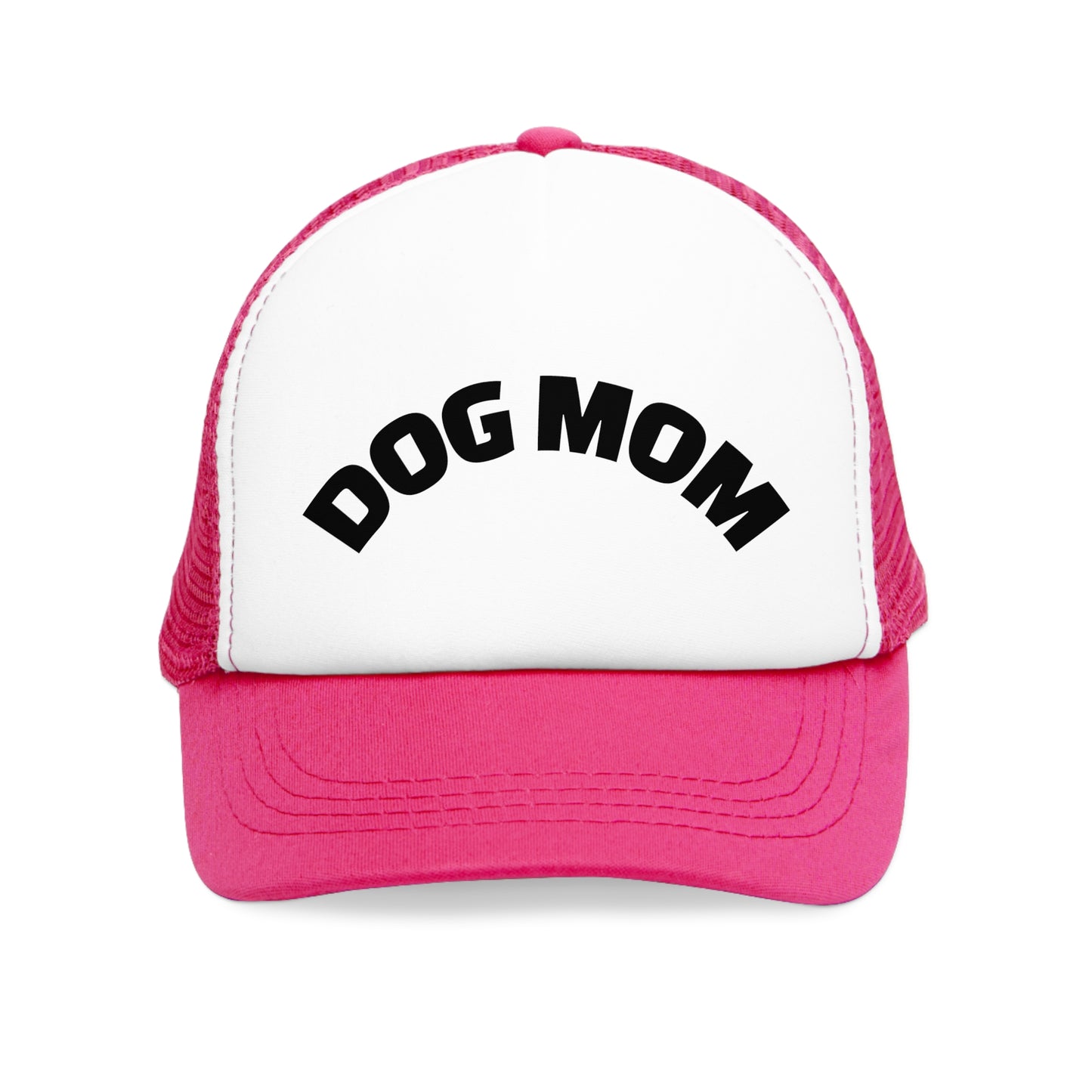 Cute Dog Mom Mesh Cap, Pet Lover Gift, Trucker Hat for Dog Lovers, Adjustable Baseball Cap, Funny Dog Owner Accessories