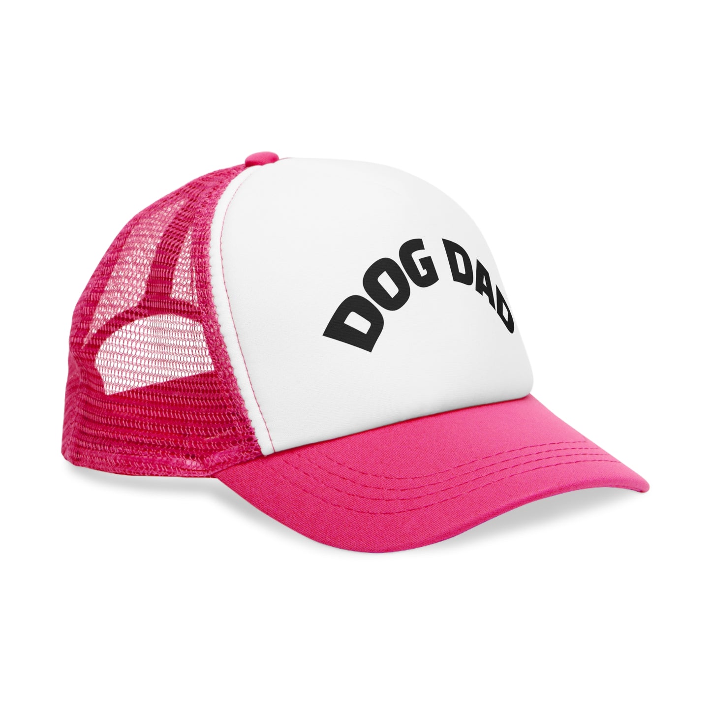 Dog Dad Mesh Cap, Perfect Gift for Pet Lovers, Father's Day, Outdoor Activities, Cool Everyday Style, Adjustable Trucker Hat