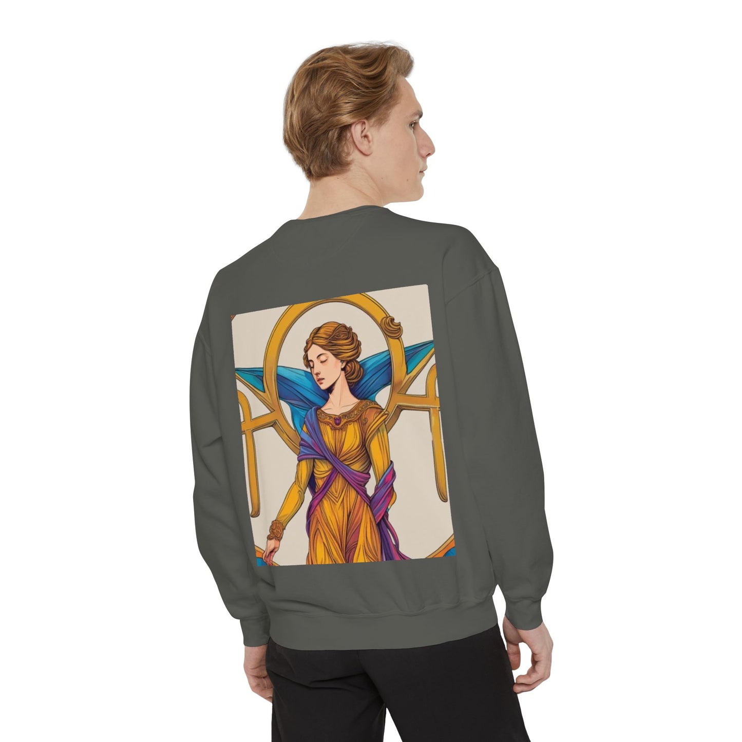 Virgo Astrological sign Unisex Garment-Dyed Sweatshirt