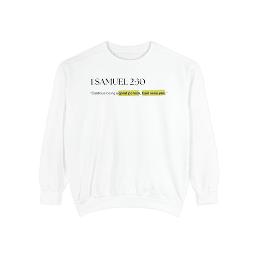 Unisex Garment-Dyed Sweatshirt