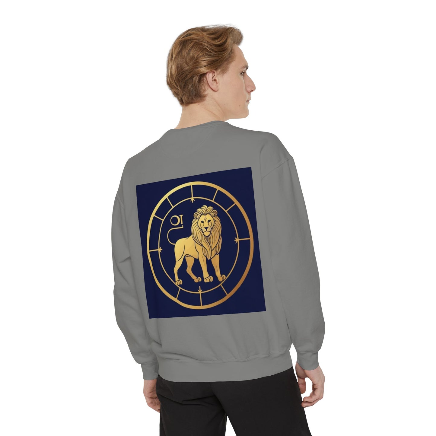 Leo astrological sign Unisex Garment-Dyed Sweatshirt