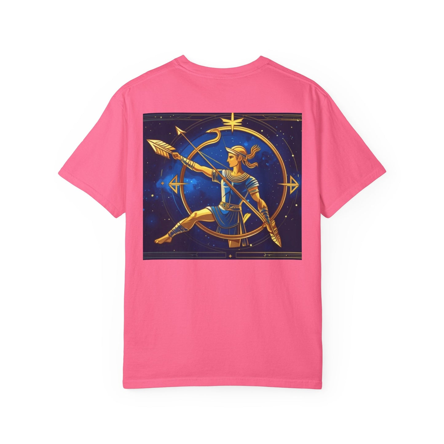 Sagittarius Zodiac sign Graphic T-shirt, Bohemian Style Tee, Astrology Gift, Unisex Casual Wear, Unique Graphic Tee, Space Inspired Fashion