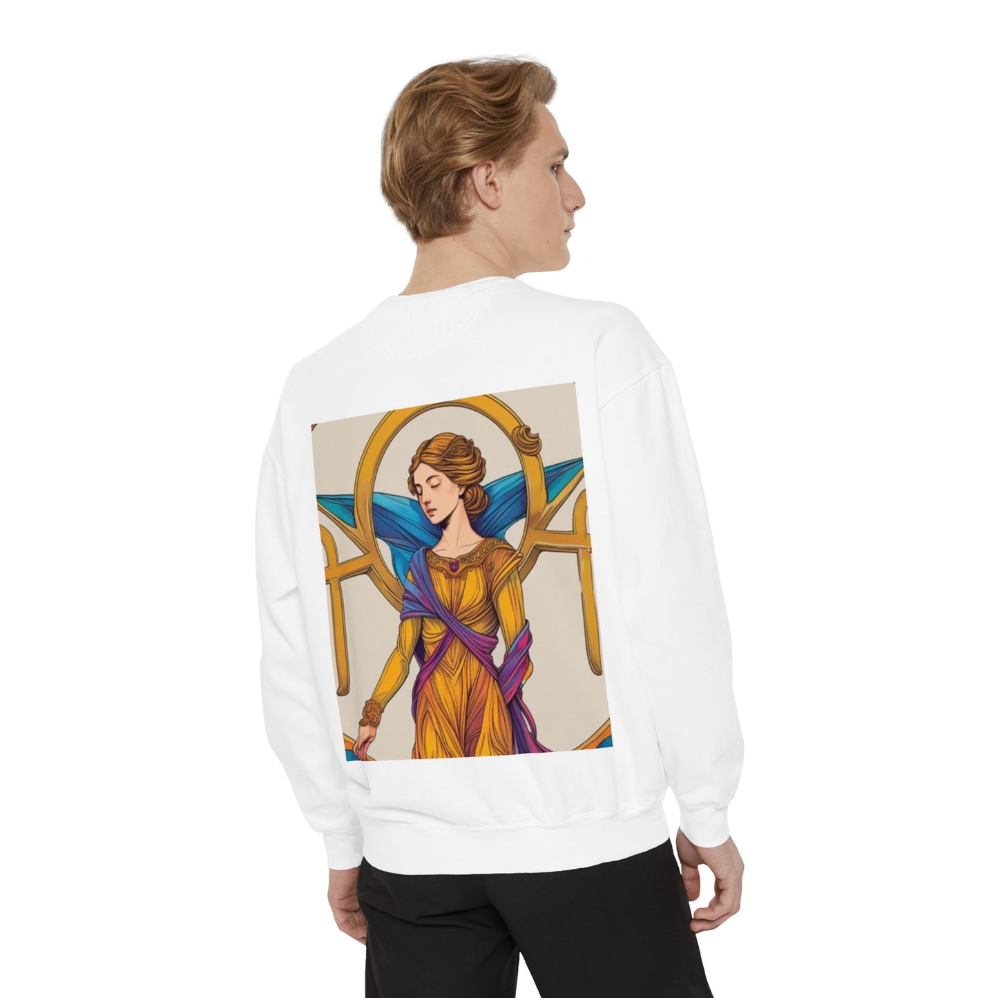 Virgo Astrological sign Unisex Garment-Dyed Sweatshirt