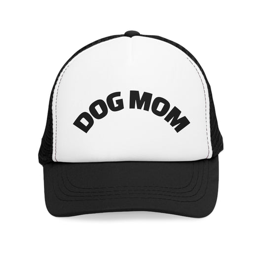 Cute Dog Mom Mesh Cap, Pet Lover Gift, Trucker Hat for Dog Lovers, Adjustable Baseball Cap, Funny Dog Owner Accessories