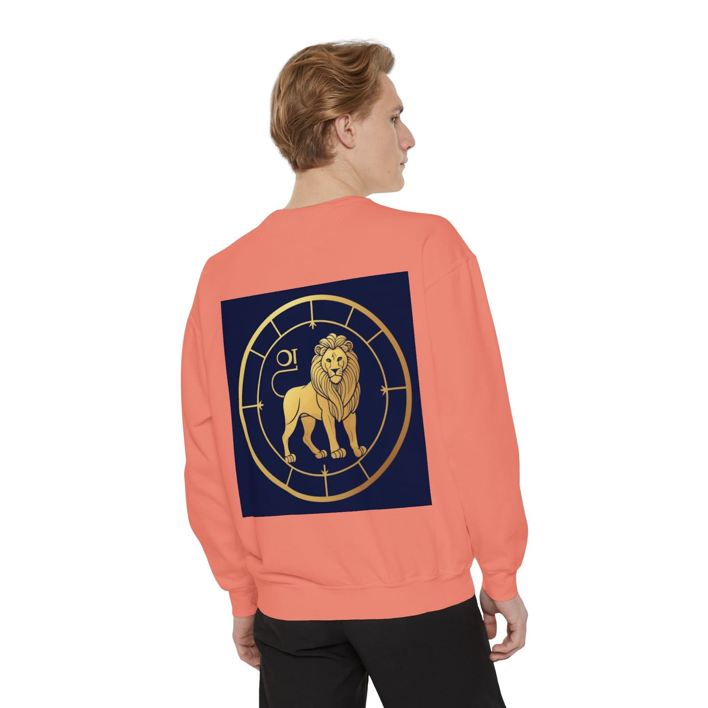 Leo astrological sign Unisex Garment-Dyed Sweatshirt