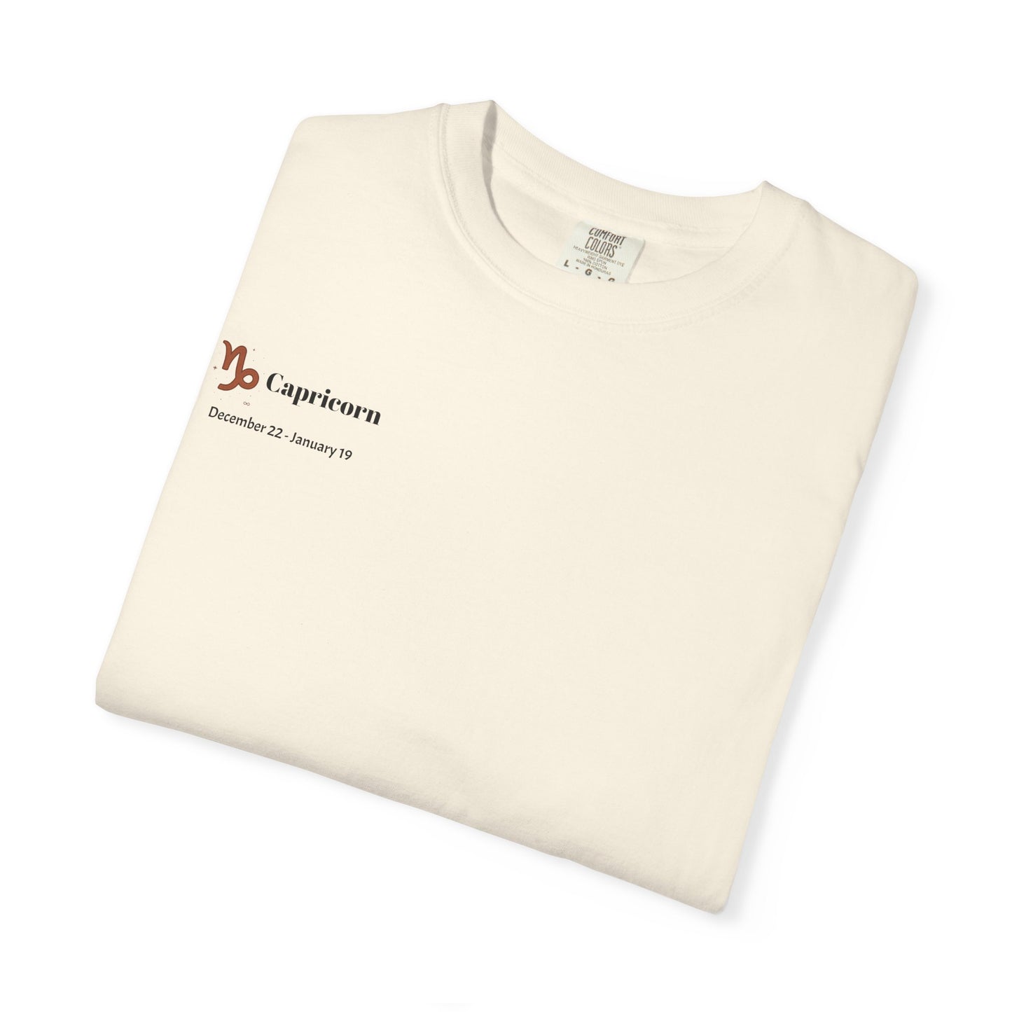 Capricorn Zodiac sign T-Shirt | Zodiac Sign Apparel, Horoscope Tee, Unisex Fashion, Gift for Astrology Lovers, Casual Wear