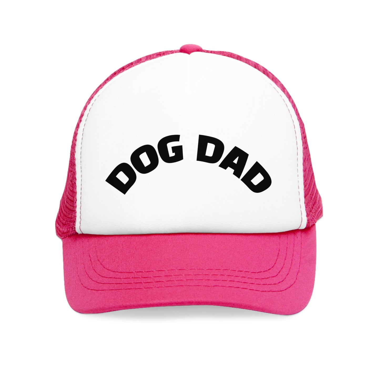 Dog Dad Mesh Cap, Perfect Gift for Pet Lovers, Father's Day, Outdoor Activities, Cool Everyday Style, Adjustable Trucker Hat