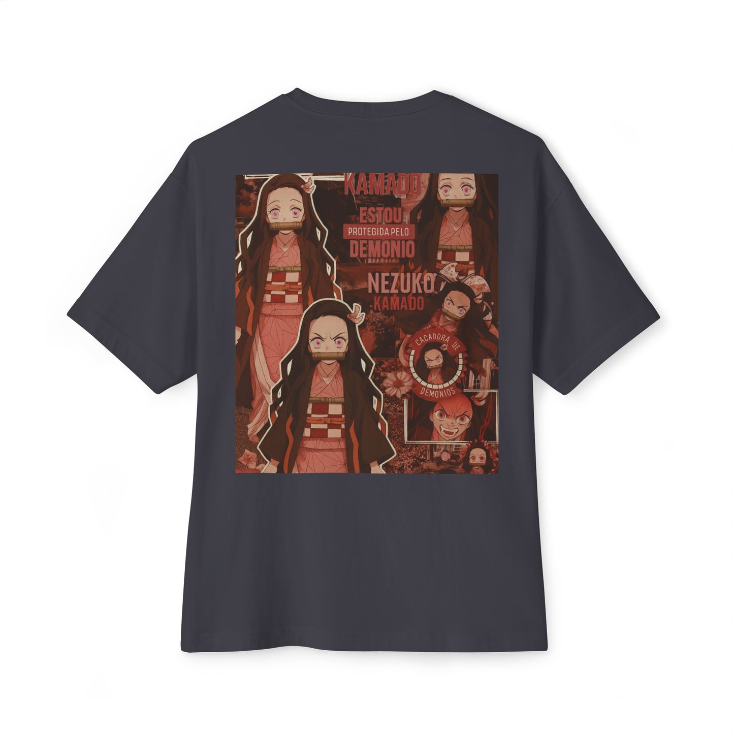 Demon Slayer Unisex Oversized Tee, Anime T-Shirt, Gift for Fans, Cosplay Apparel, Casual Streetwear, Perfect for Conventions