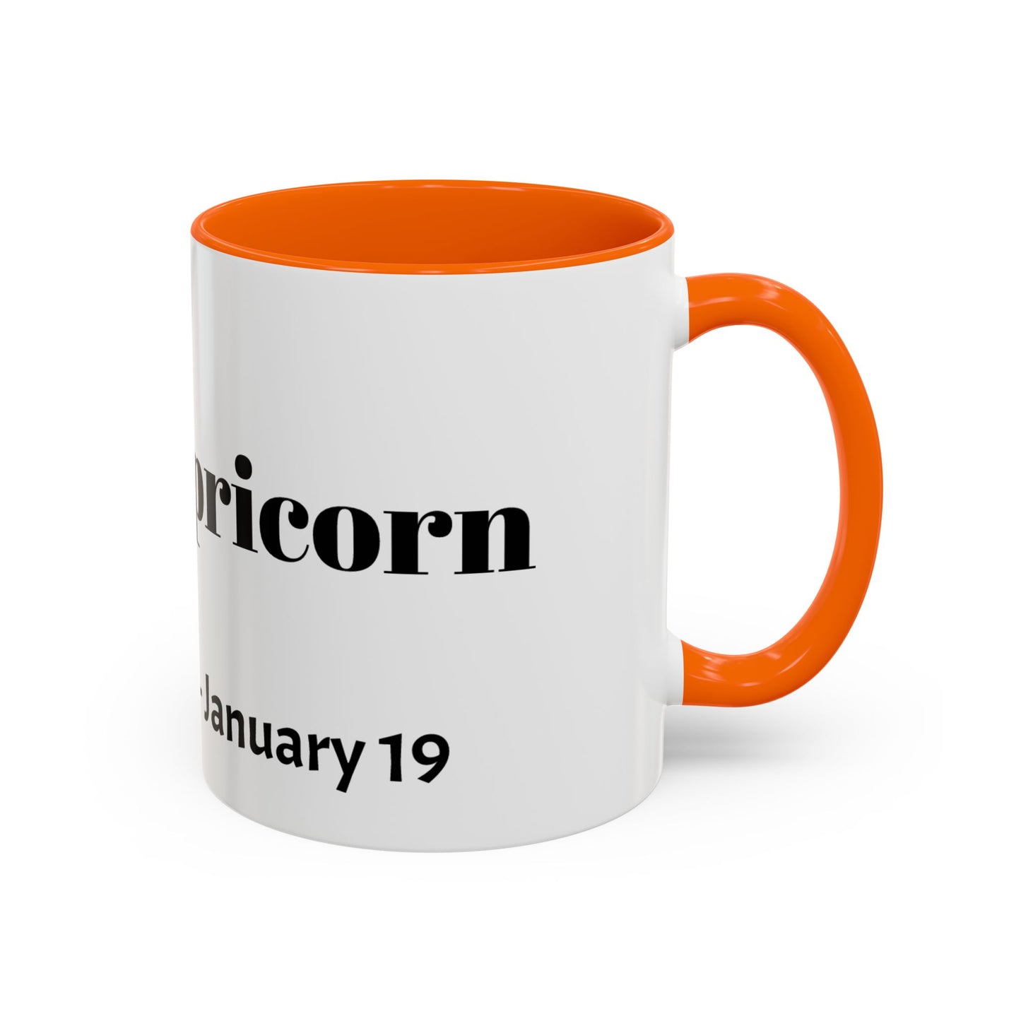 Capricorn Zodiac sign Accent Coffee Mug, Zodiac Gift, Astrology Mug, Horoscope Decor, Perfect for Birthdays & Holidays
