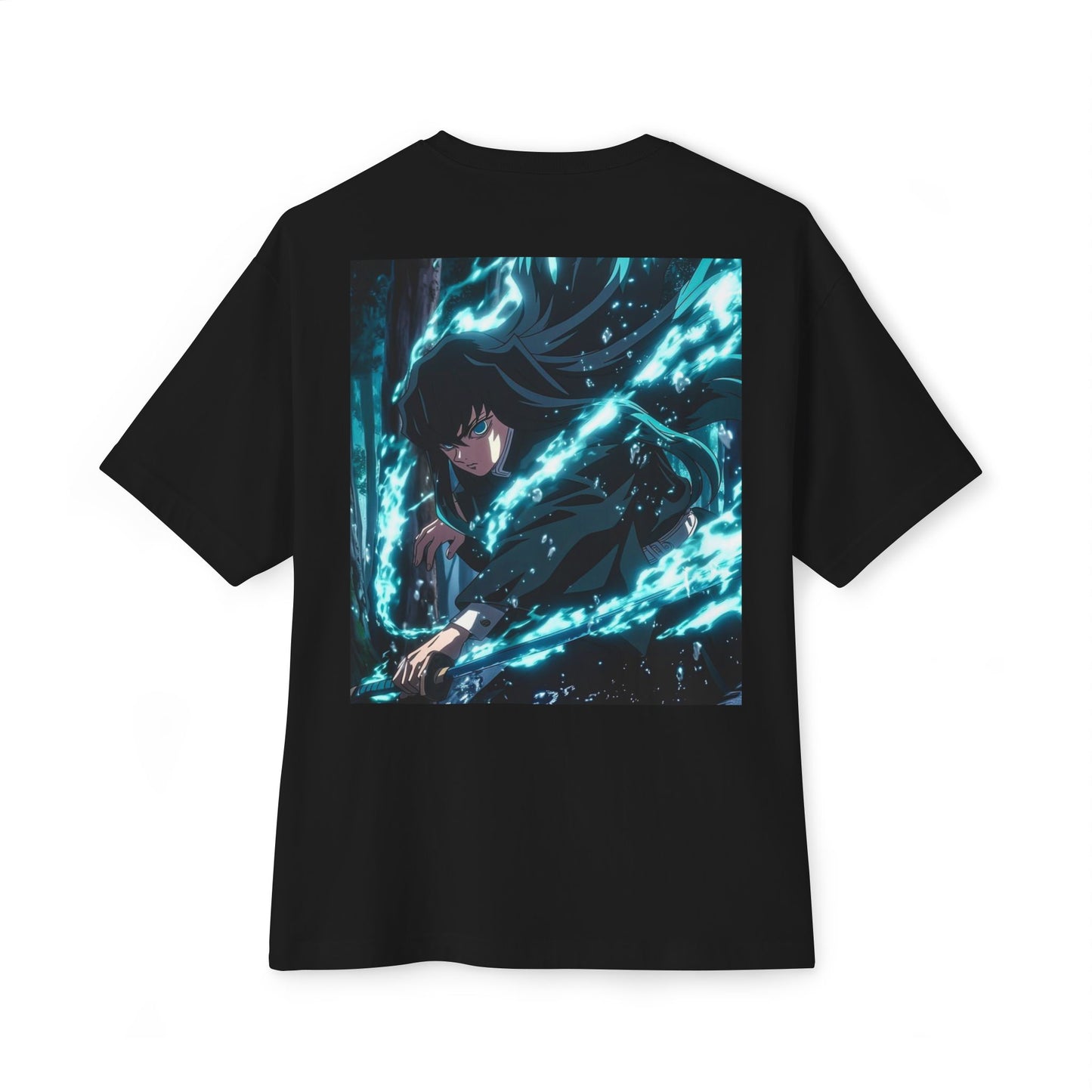 Demon Slayer Unisex Oversized Tee, Anime Shirt, Gift for Fans, Casual Wear, Collector's Item, Fun and Trendy