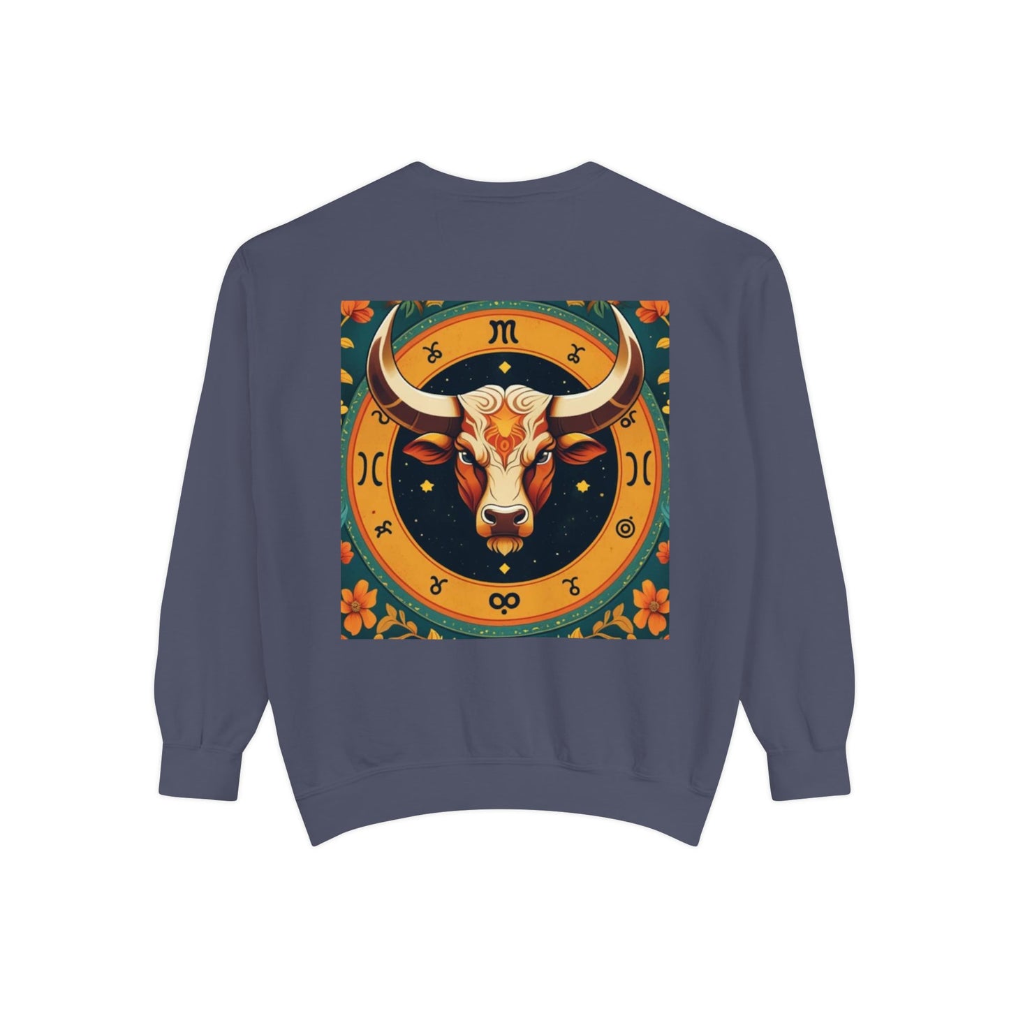 Taurus Astrological sign Unisex Garment-Dyed Sweatshirt