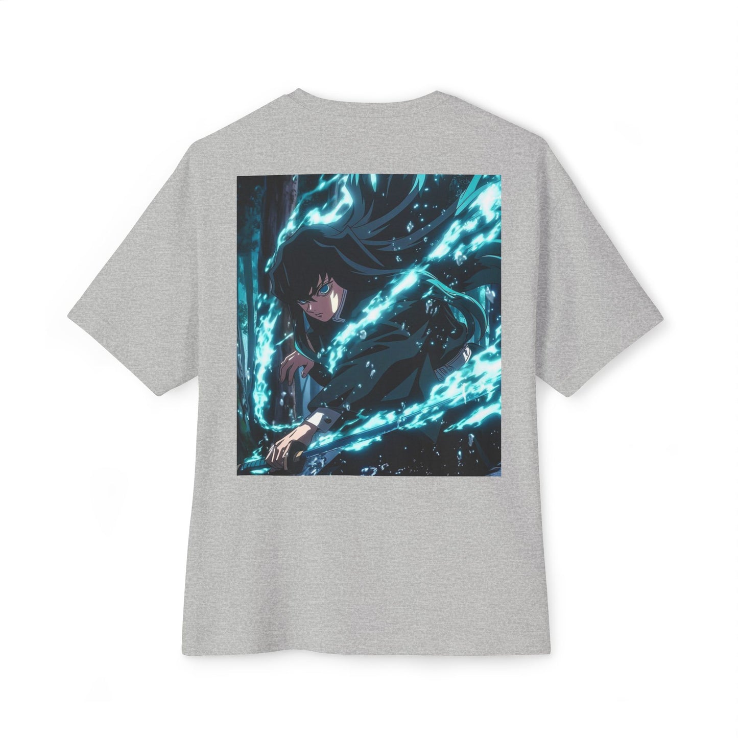 Demon Slayer Unisex Oversized Tee, Anime Shirt, Gift for Fans, Casual Wear, Collector's Item, Fun and Trendy