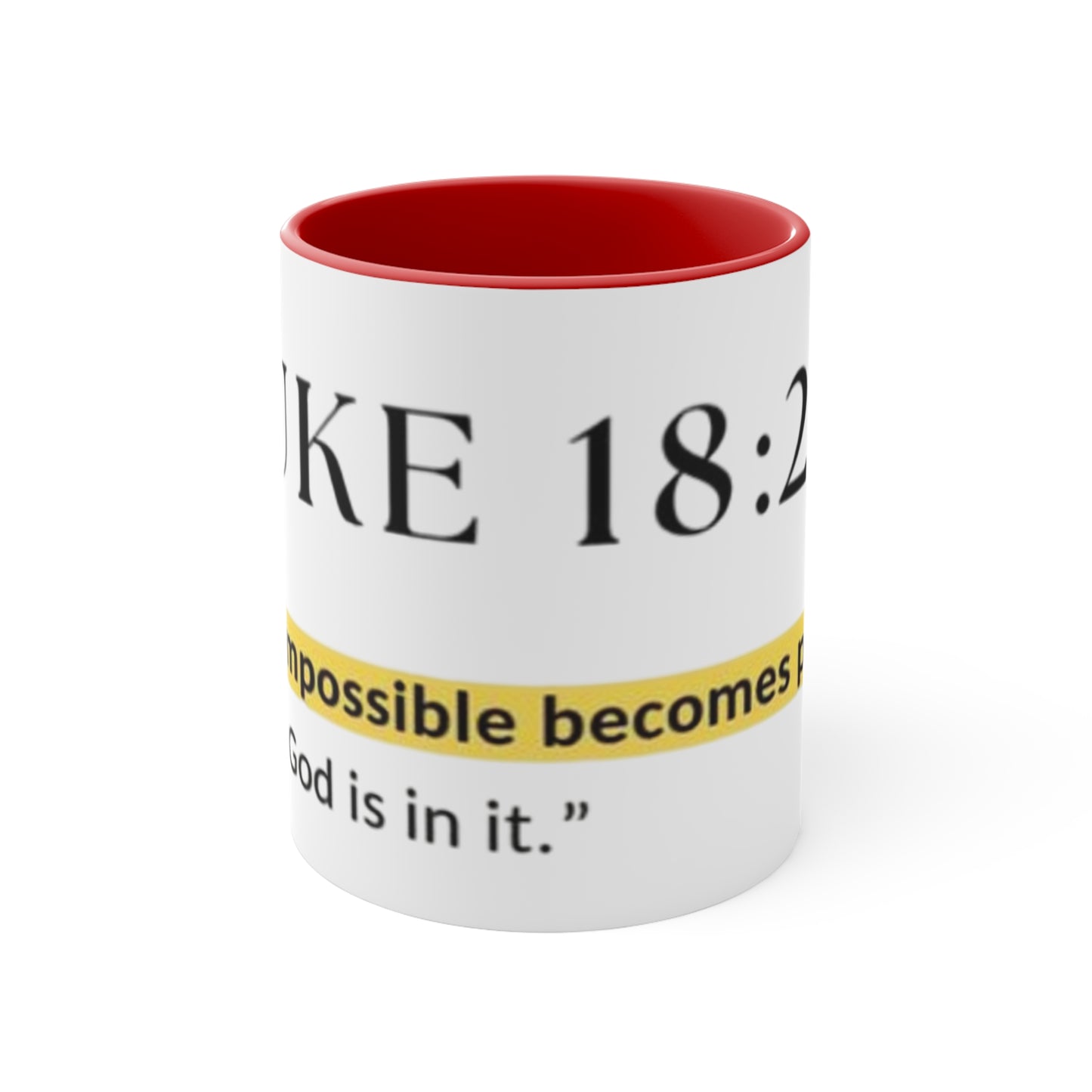 Christian Mug - Inspirational Accent Mugs for Religious Gift Giving
