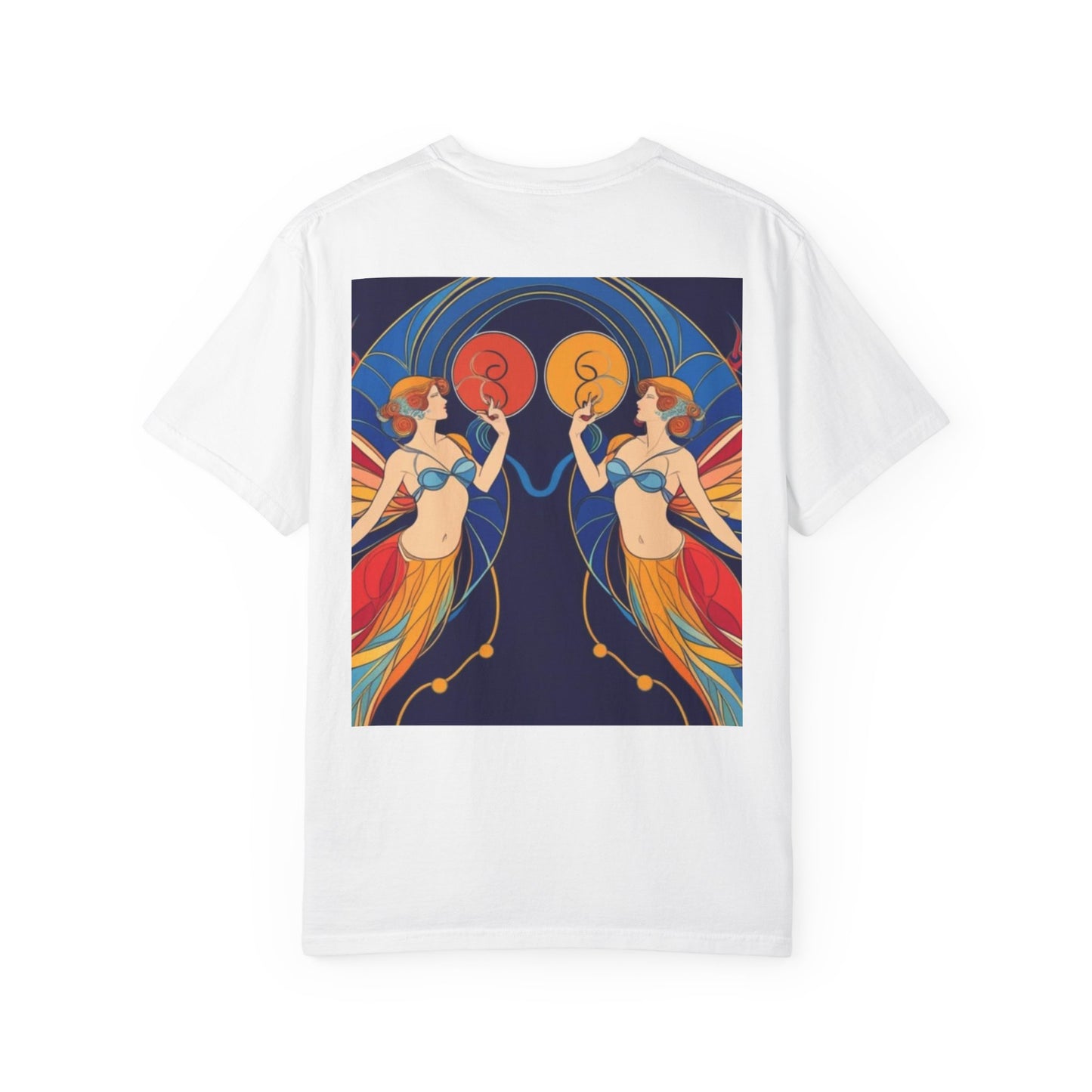 Gemini zodiac sign Unisex Garment-Dyed T-shirt