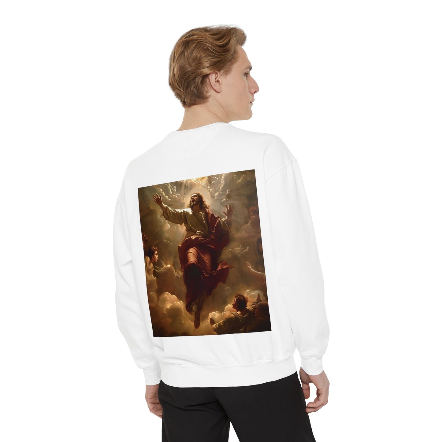 Unisex Garment-Dyed Sweatshirt