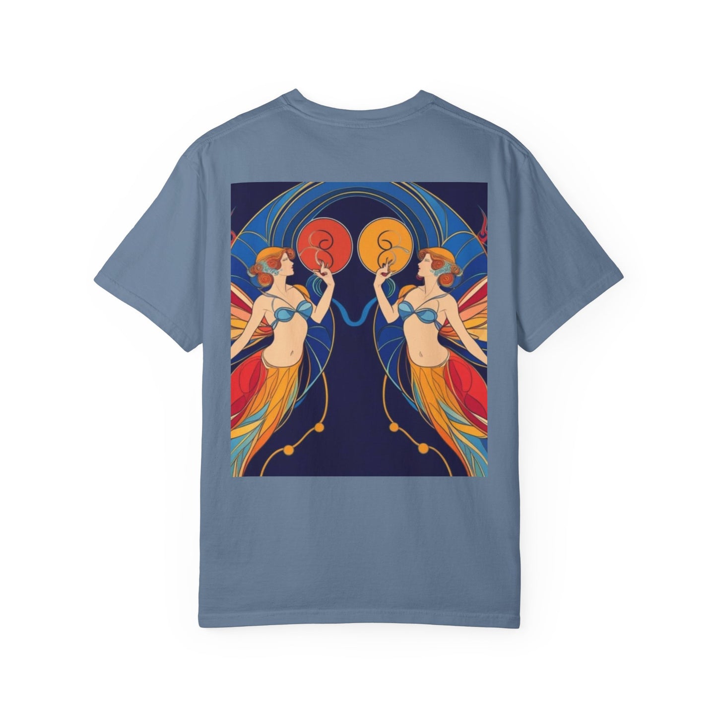 Gemini zodiac sign Unisex Garment-Dyed T-shirt
