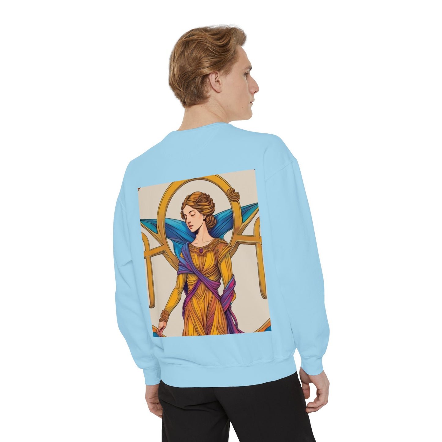 Virgo Astrological sign Unisex Garment-Dyed Sweatshirt